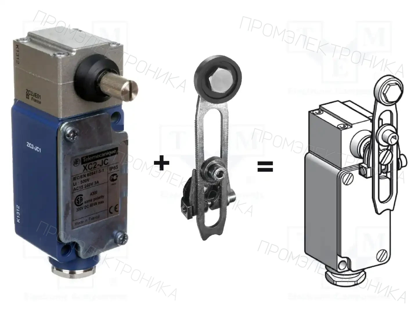 TELEMECANIQUE SENSORS XC2JC10131 — Выключатели концевые