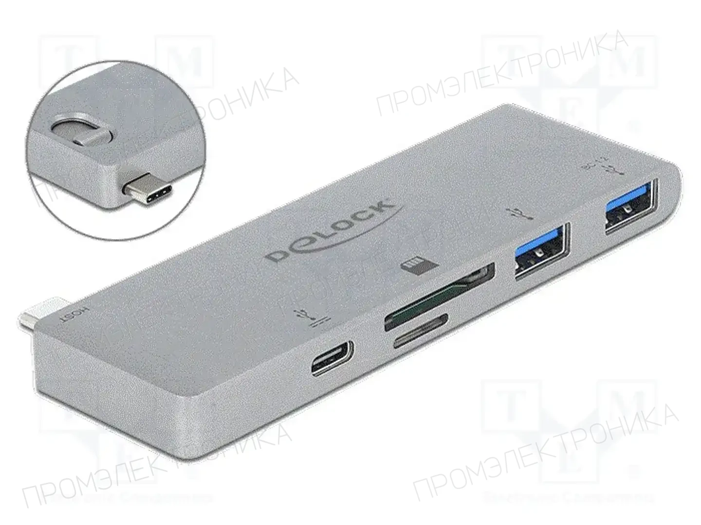 DELOCK 64078 — Компьютерные адаптеры