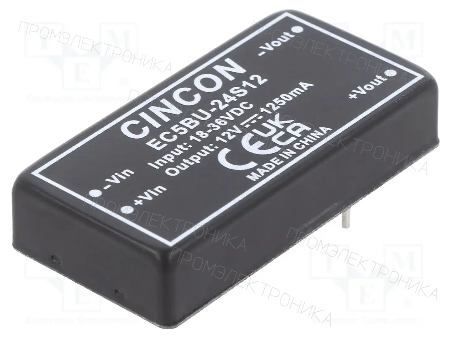 CINCON EC5BU-24S12 — Преобразователи DC/DC