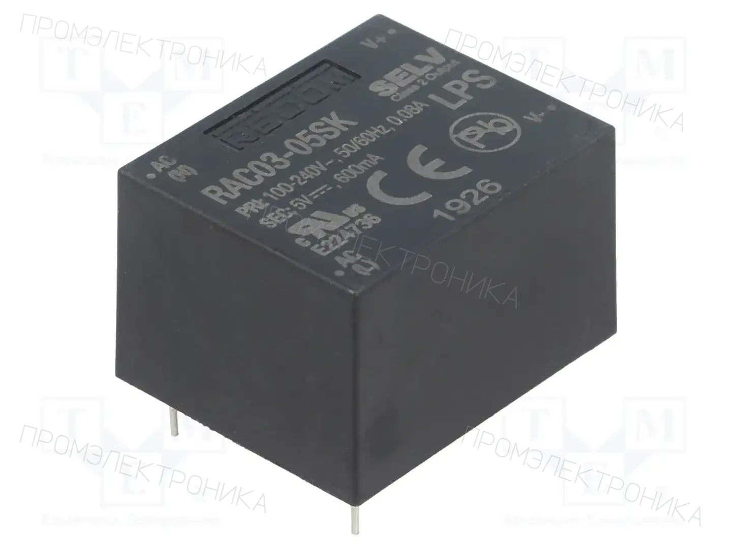 RECOM RAC03-05SK — Преобразователи AC/DC для PCB