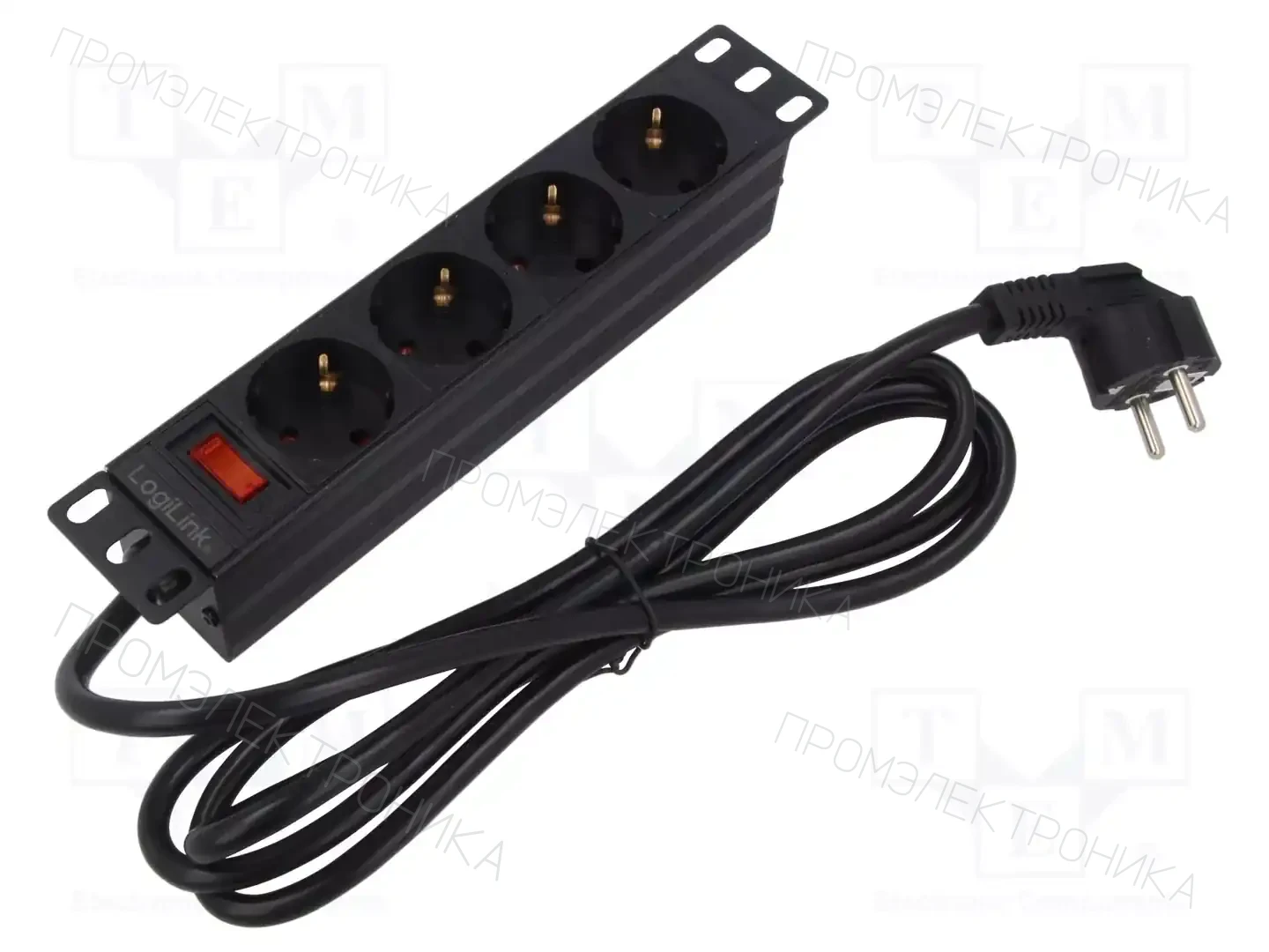 LOGILINK PDU4B01 — Планки защиты от перенапряжения