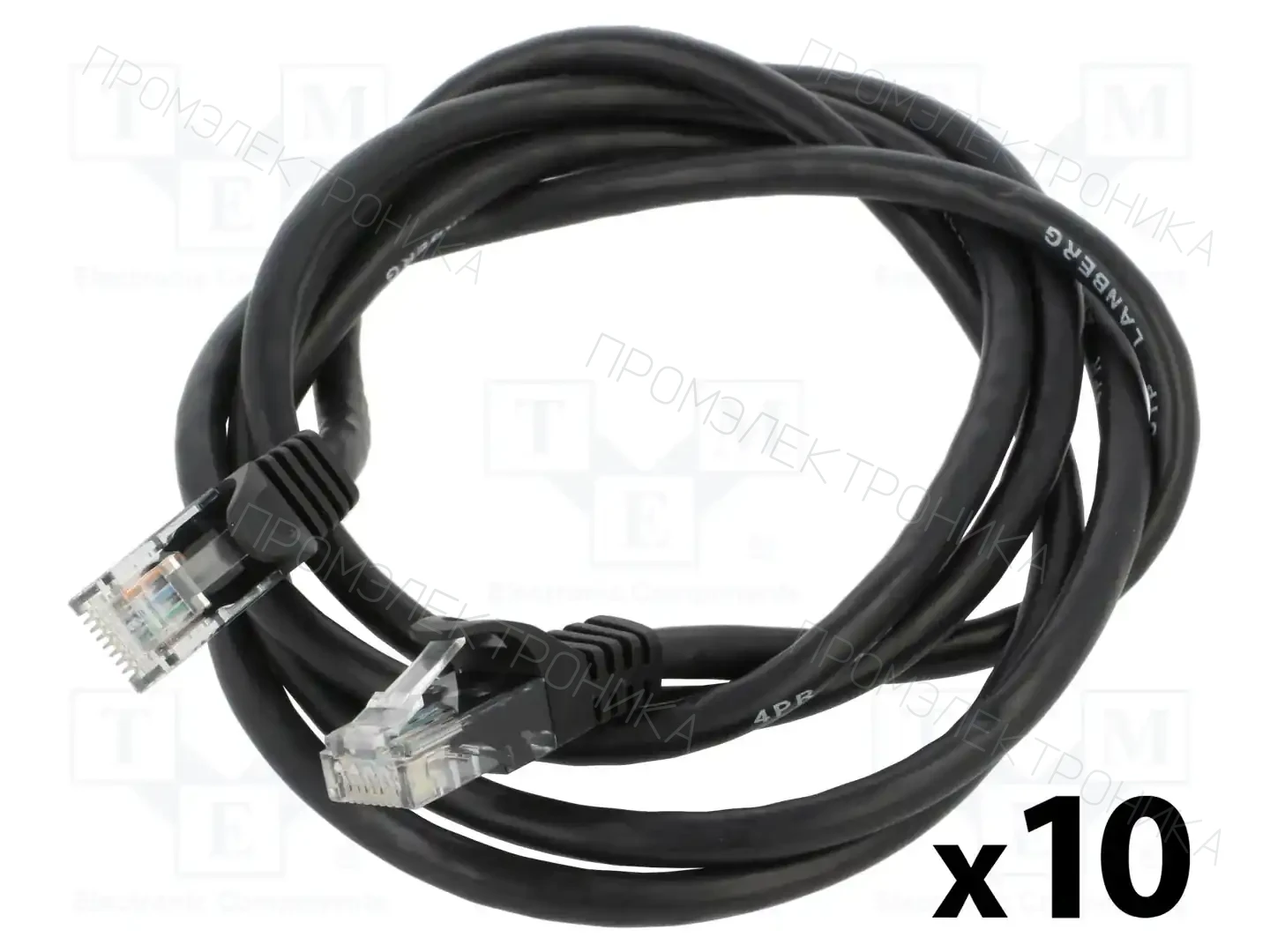 LANBERG PCU6-20CC-0150-BK — Кабели и адаптеры RJ45