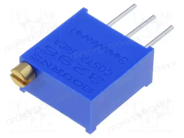 BOURNS 3296W-1-101LF — Потенциометры THT многооборотные 3/8 дм