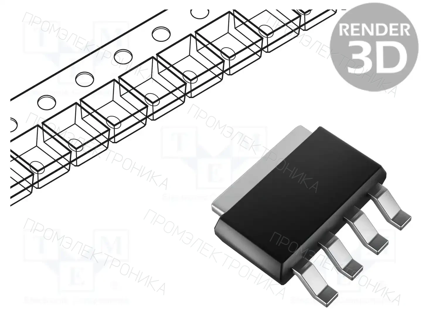 NEXPERIA PSMN4R1-60YLX — Транзисторы с каналом N SMD