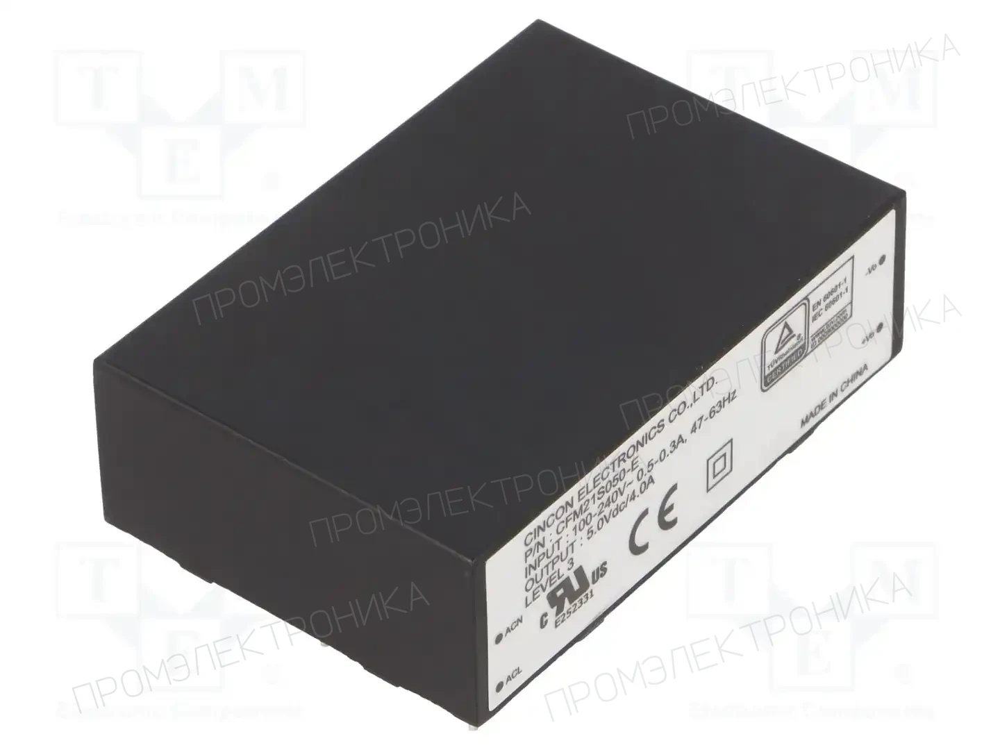 CINCON CFM21S050-E — Преобразователи AC/DC для PCB