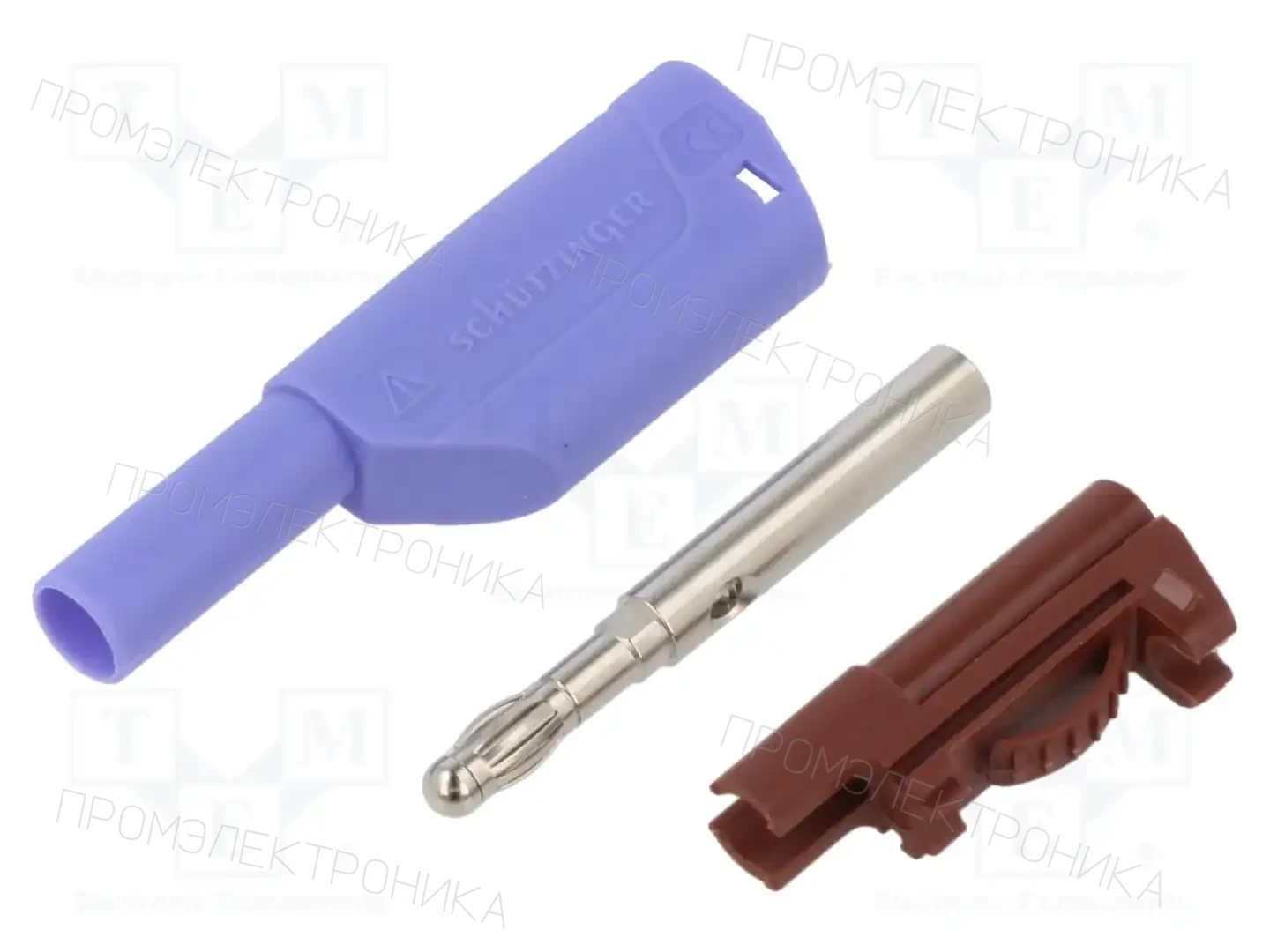 SCHÜTZINGER SFK 8500 S NI / AS / PVI — Вилки банановые 4мм