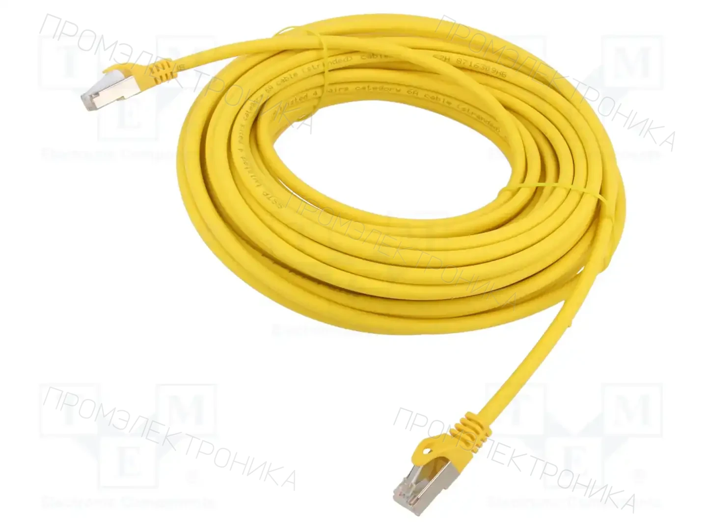 GEMBIRD PP6A-LSZHCU-Y-20M — Кабели и адаптеры RJ45