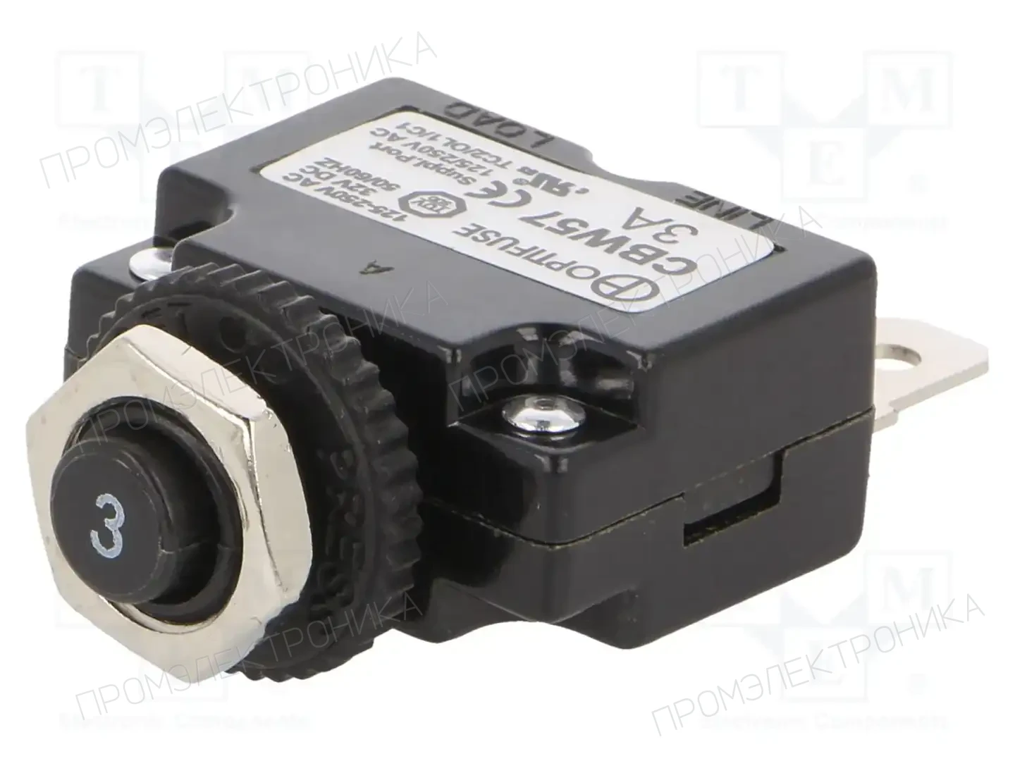 OPTIFUSE CBW57-PS-3A-1X — Предохранители термические