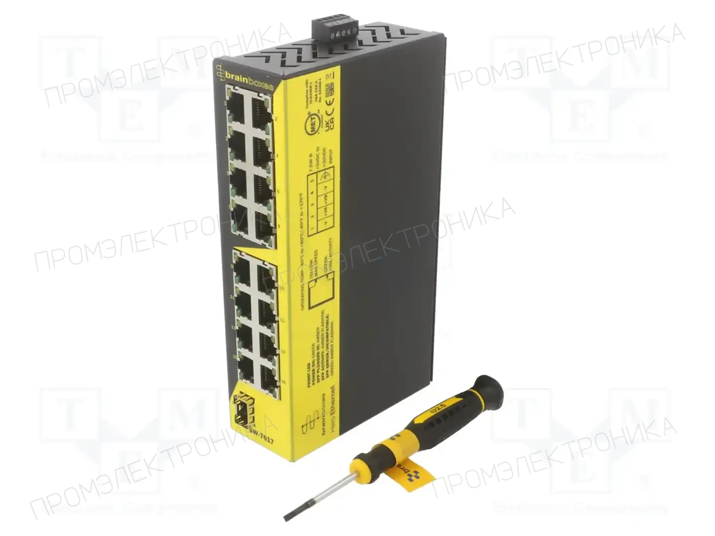 BRAINBOXES SW-7617 — Промышленные сети
