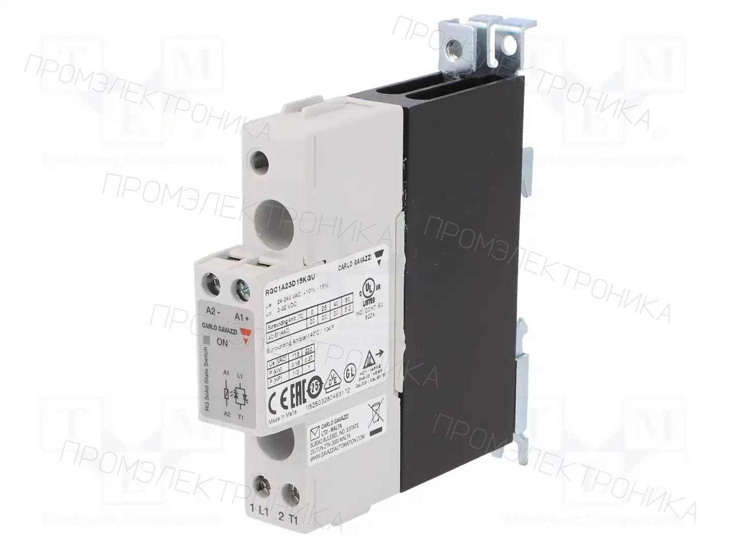 CARLO GAVAZZI RGC1A23D15KGU — Реле SSR однофазные