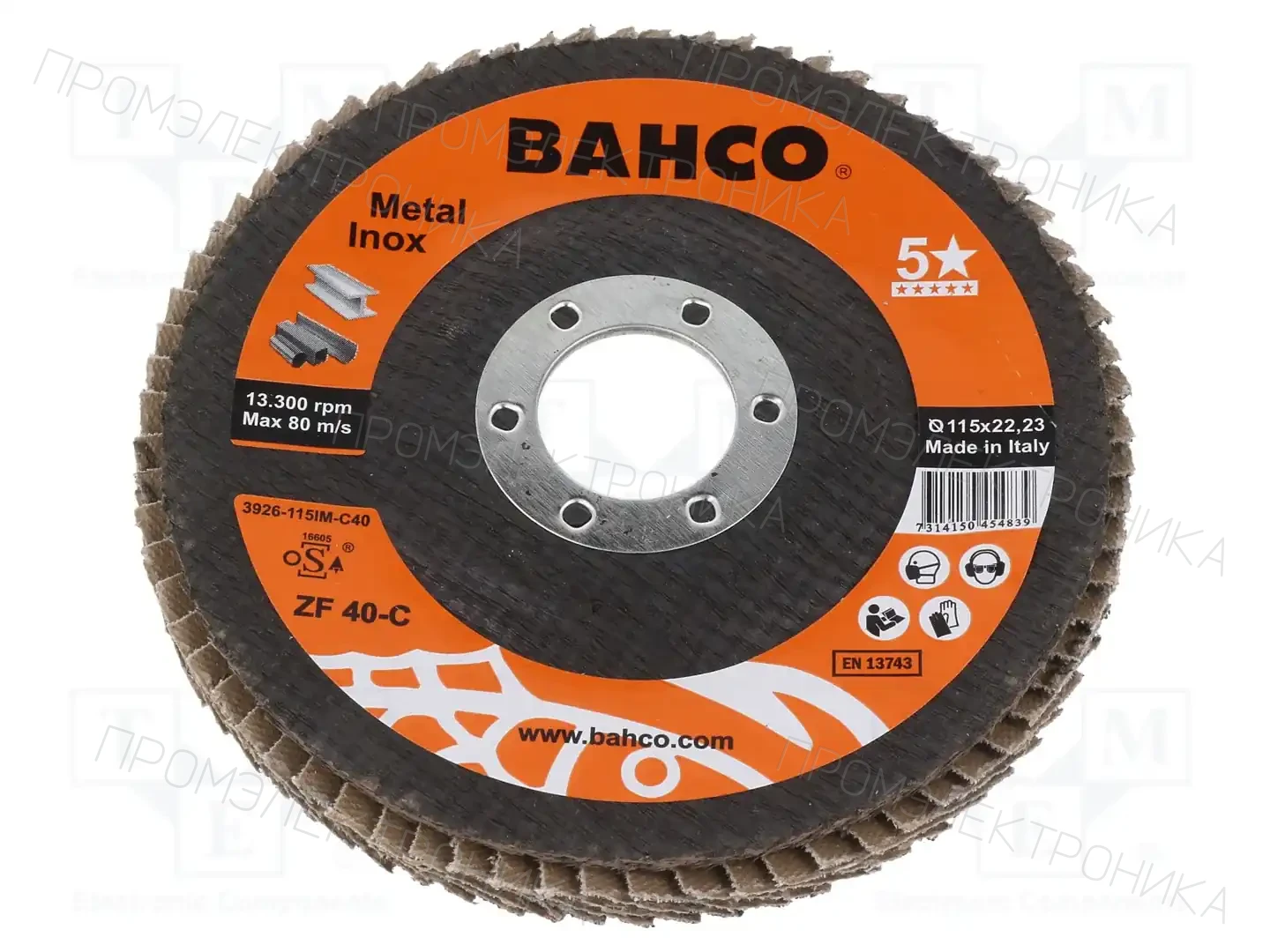 BAHCO 3926-115IM-C40 — Диски для резки и шлифовки