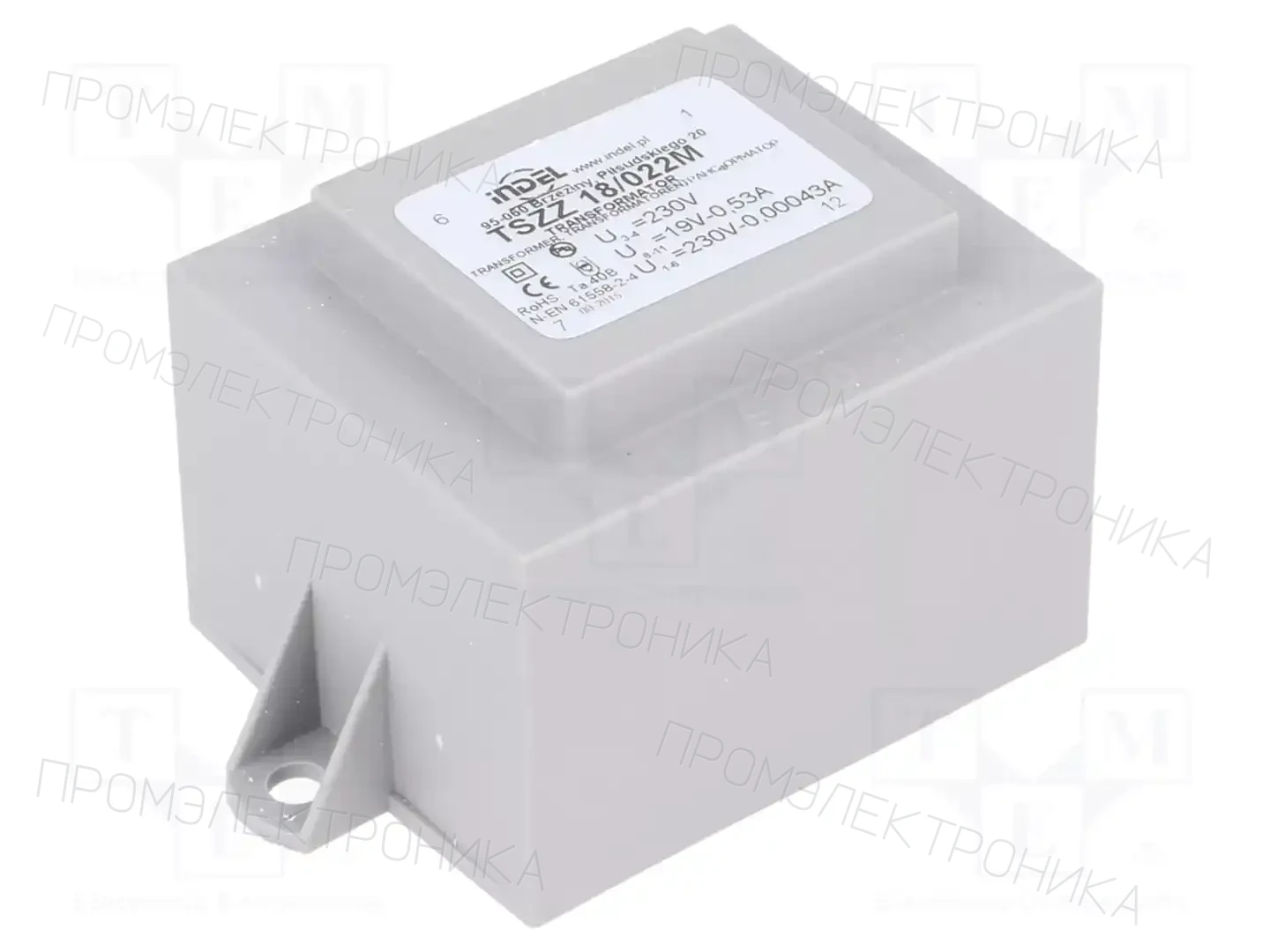INDEL TSZZ18/022M — Трансформаторы PCB