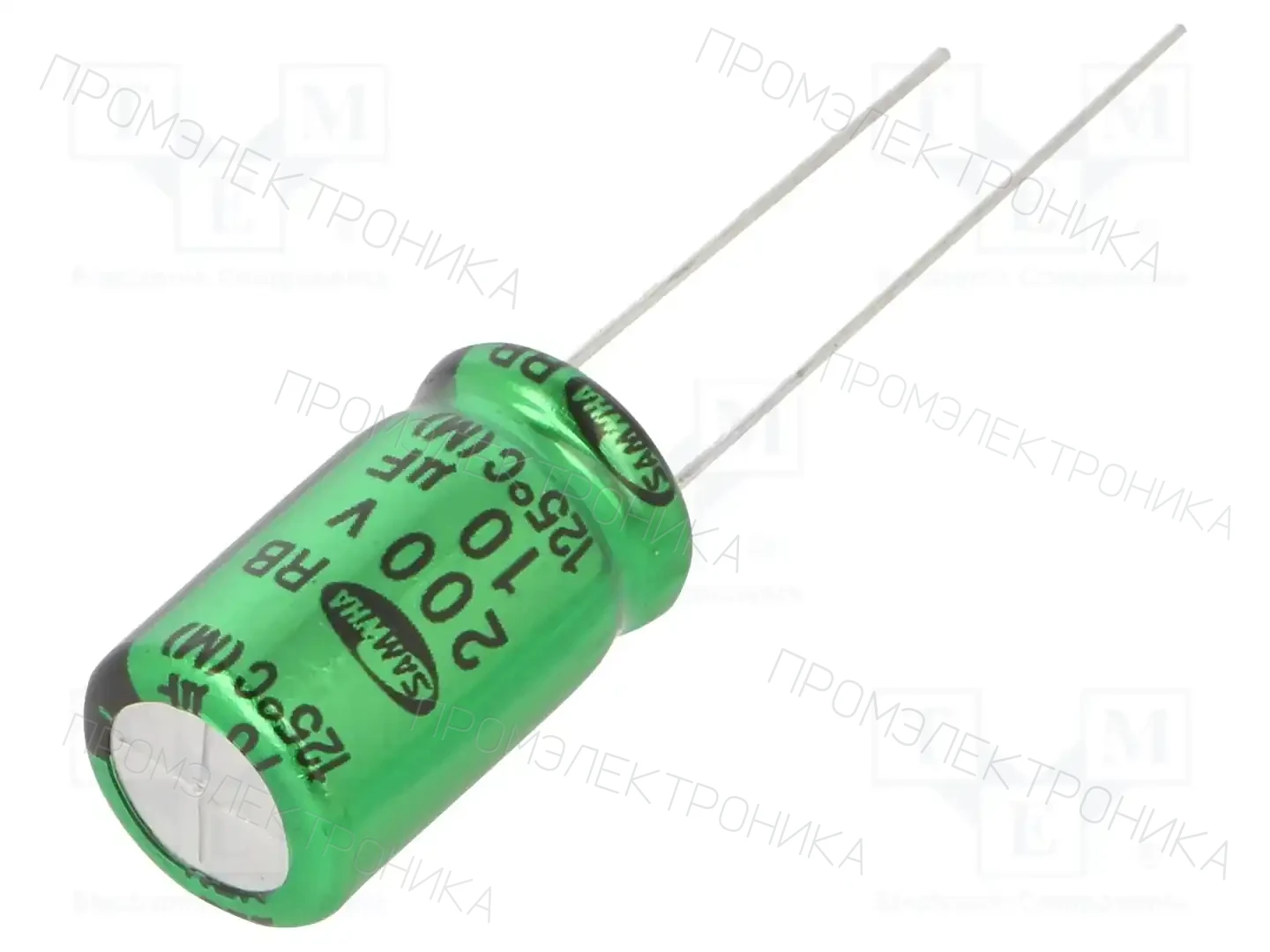 SAMWHA RB2D106M10016BB — Конденсаторы электролитические THT