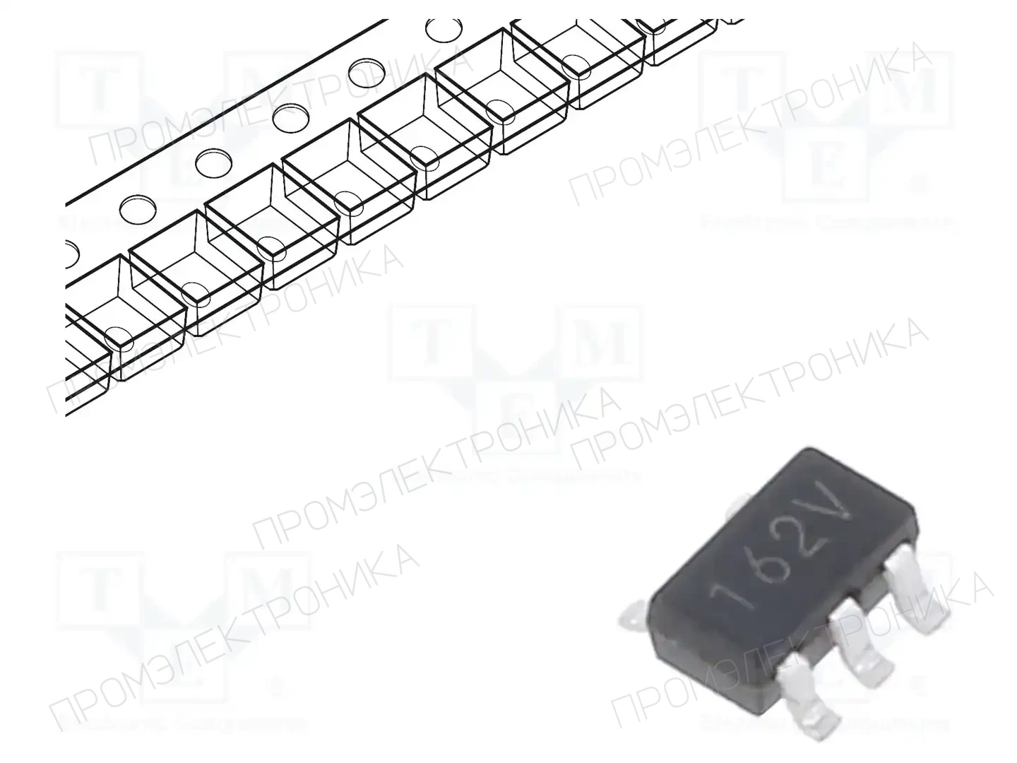 TOREX XC6201P332MR-G — Стабилизаторы напряжения нерегулир. LDO