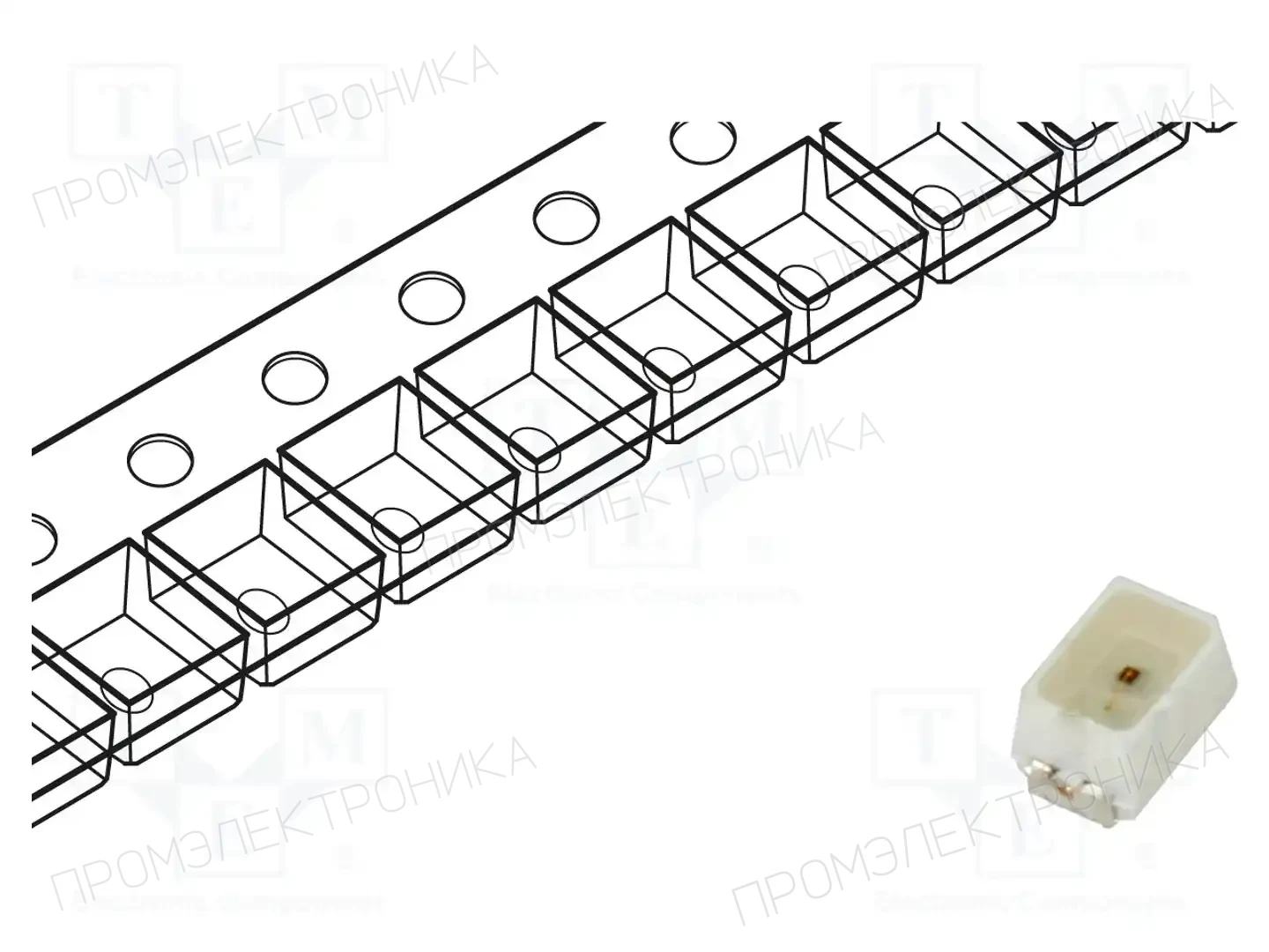 LUCKYLIGHT R2014VC-4C-AM — Светодиоды SMD цветные