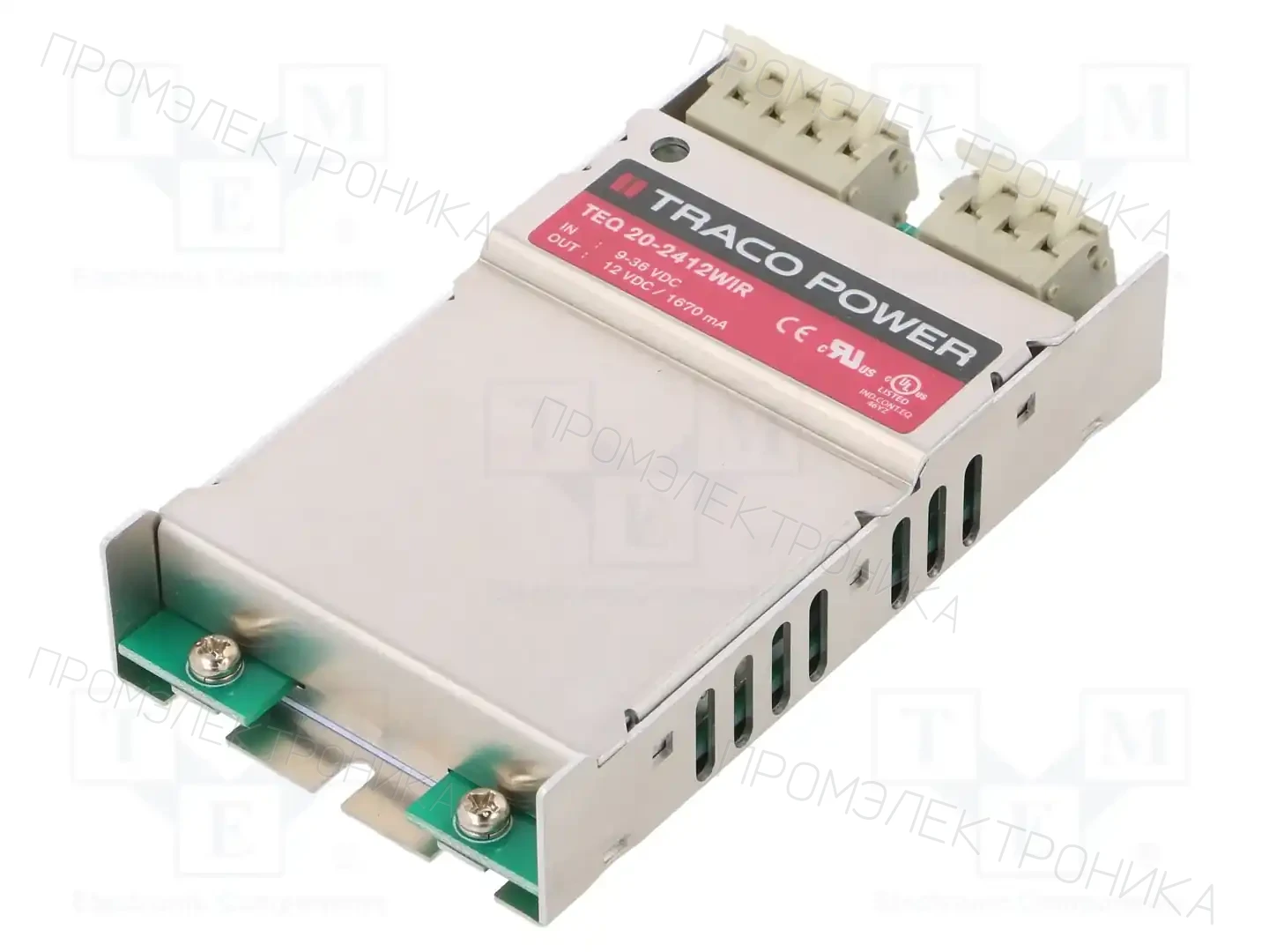 TRACO POWER TEQ 20-2412WIR — Преобразователи DC/DC