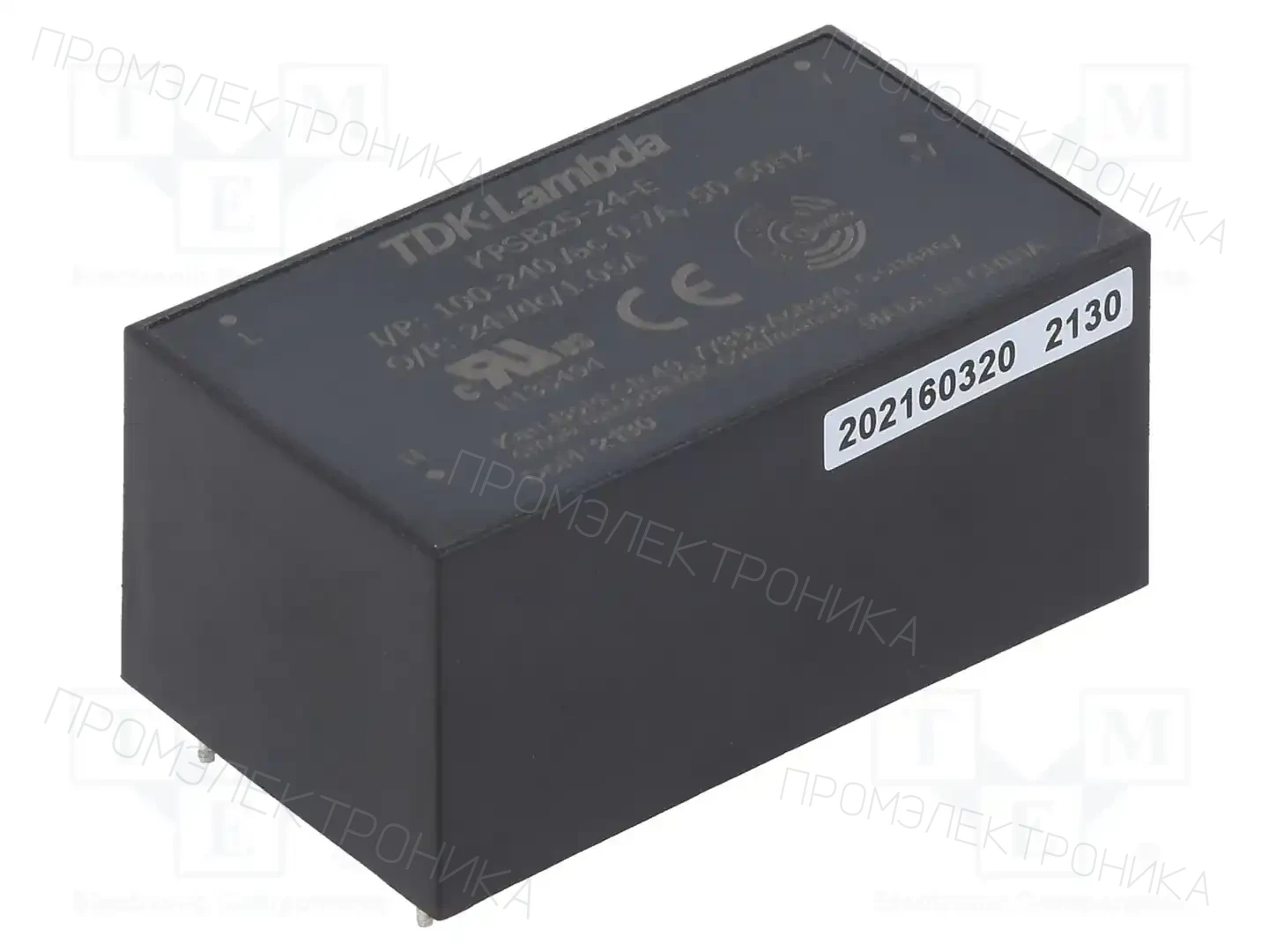 TDK-LAMBDA KPSB25-24-E — Преобразователи AC/DC для PCB