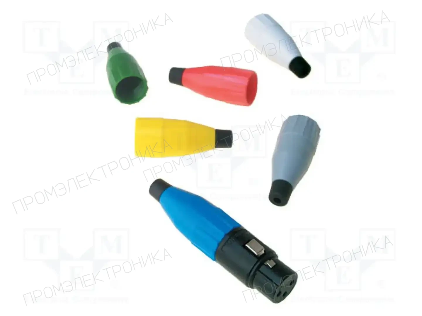 AMPHENOL AC-NUT-BLU — Разъeмы XLR
