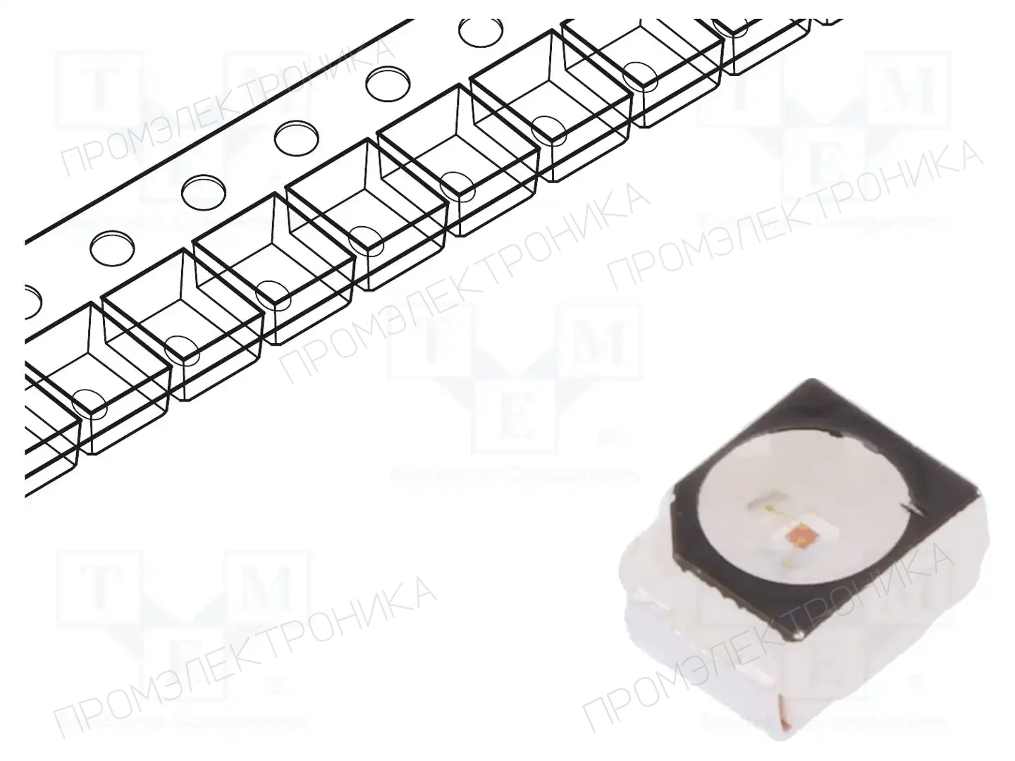 LITEON LTST-B680VSKT — Светодиоды SMD цветные