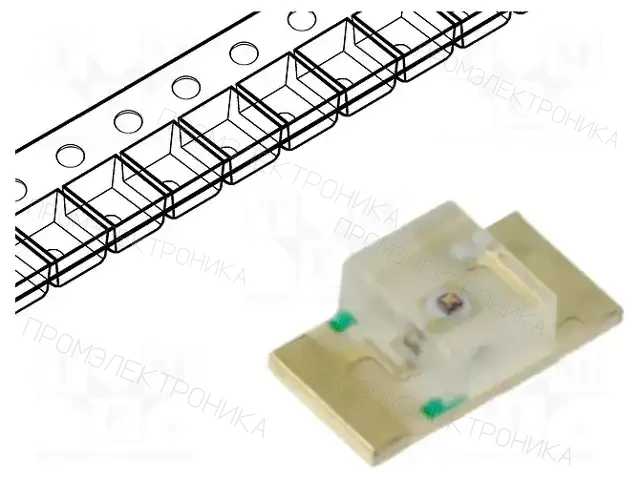 KINGBRIGHT ELECTRONIC KPTR-3216SURCK — Светодиоды SMD цветные