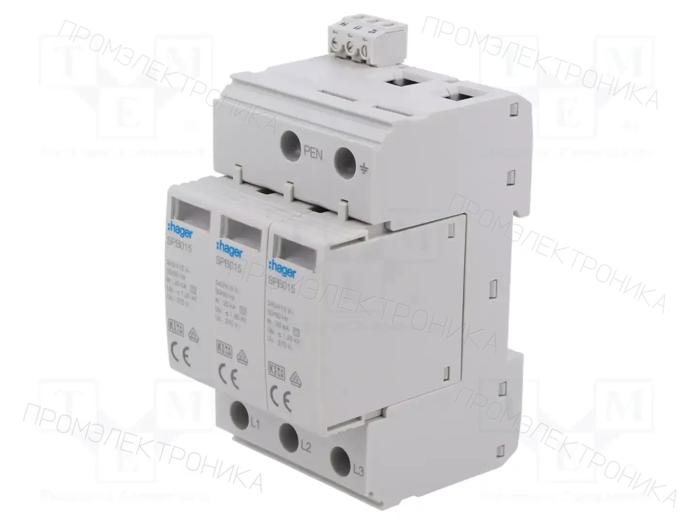 HAGER SPB315 — Ограничители перенапряжения