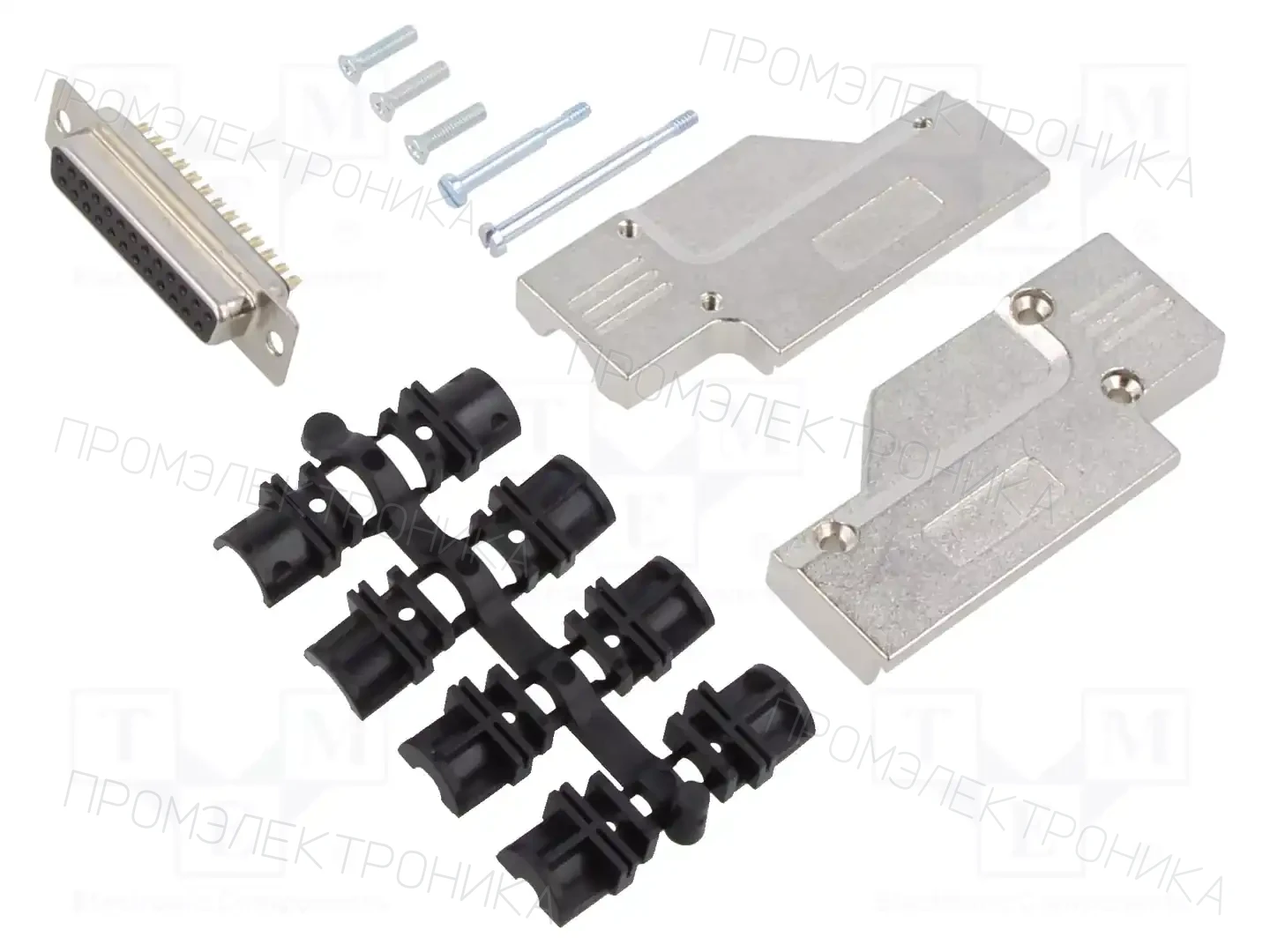 MH CONNECTORS MHDCMR25-DM25S-K — Штекеры и гнезда D-Sub