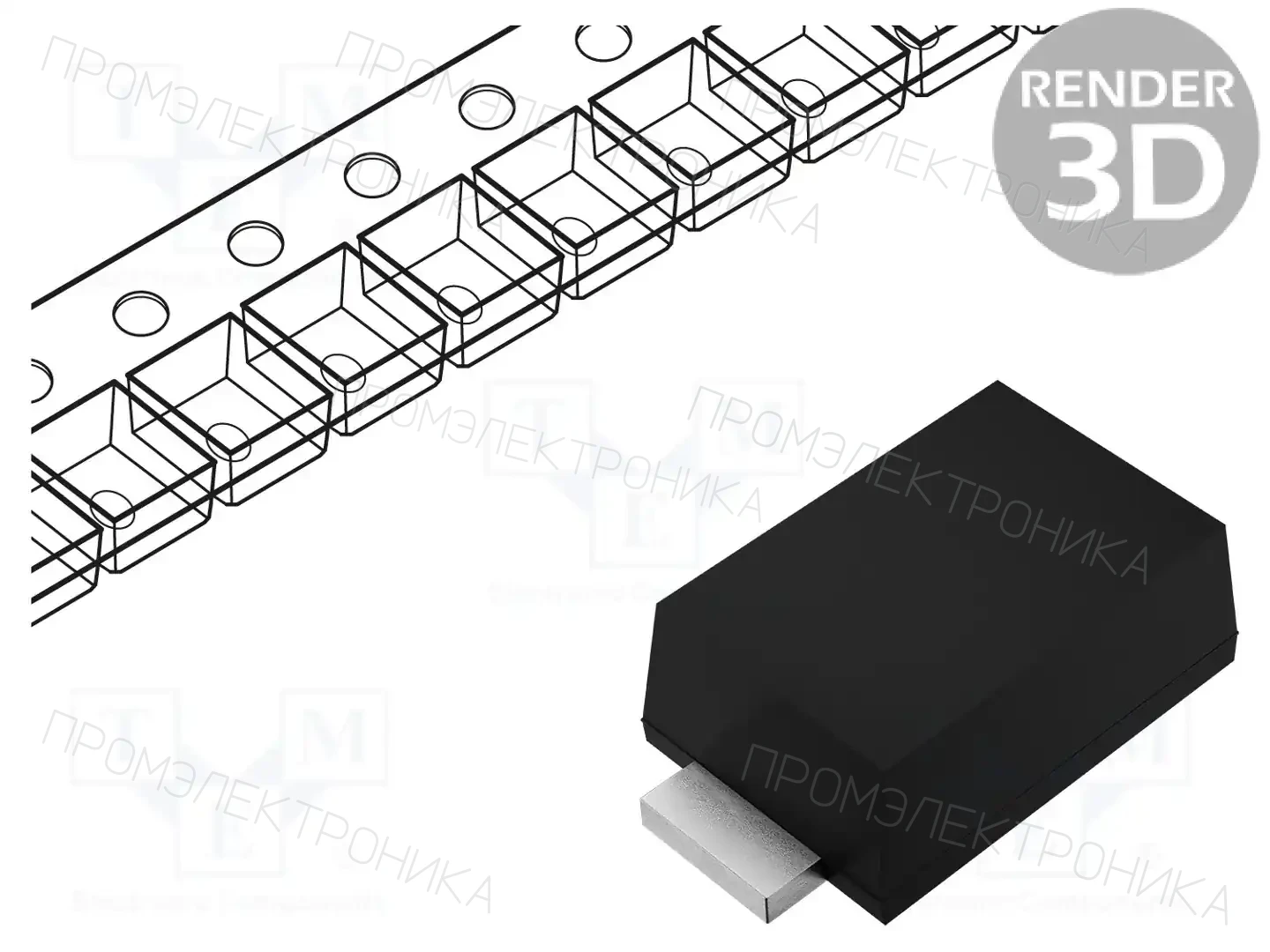 onsemi RB520S30T5G — Диоды Шотки SMD