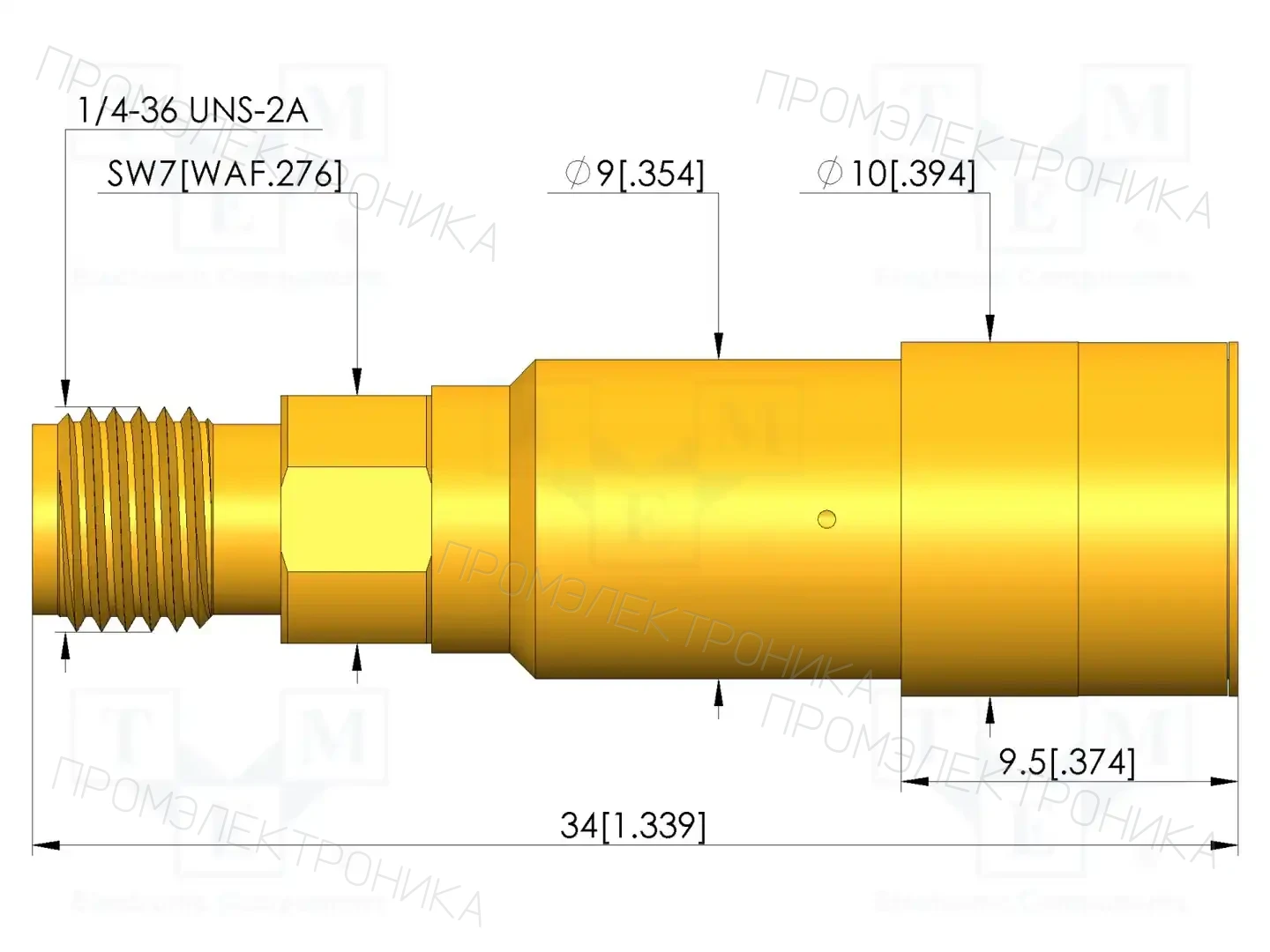 INGUN HFS-ADA-QSMA-M-SMA-F — Испытательные приспособления и аксессуары