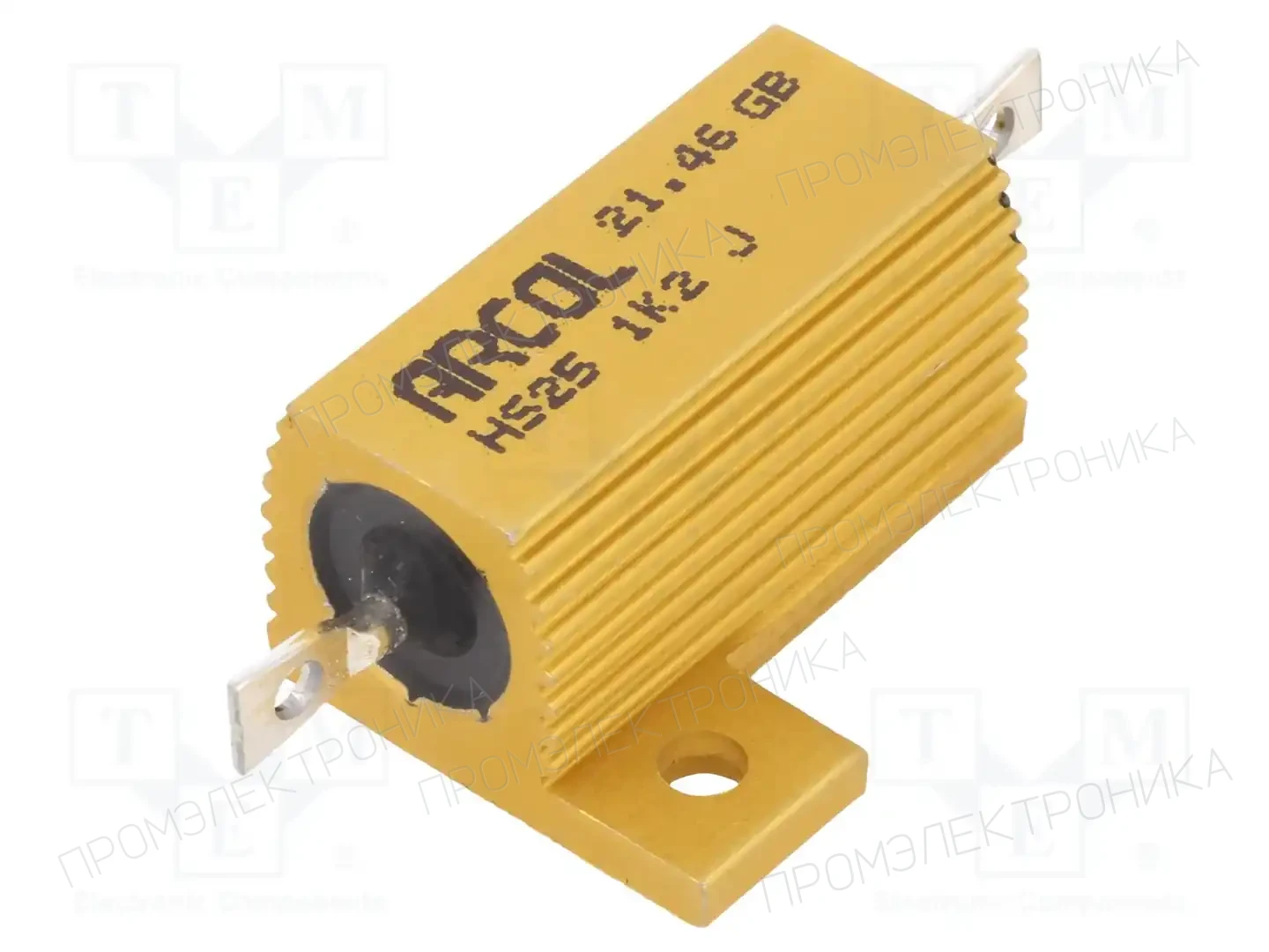 ARCOL/OHMITE HS25 1K2 J — Резисторы мощности