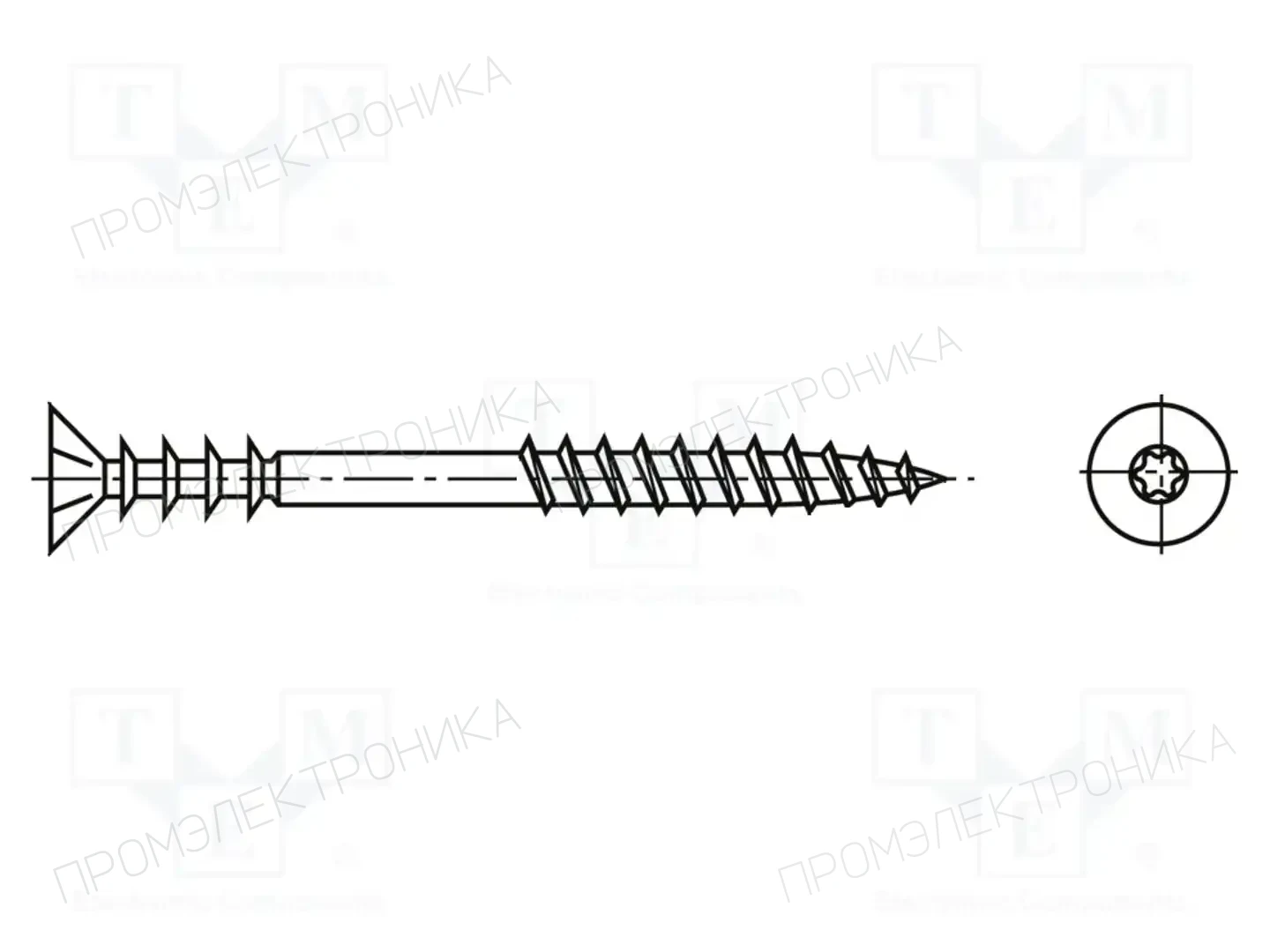 BOSSARD 3615119 — Шурупы