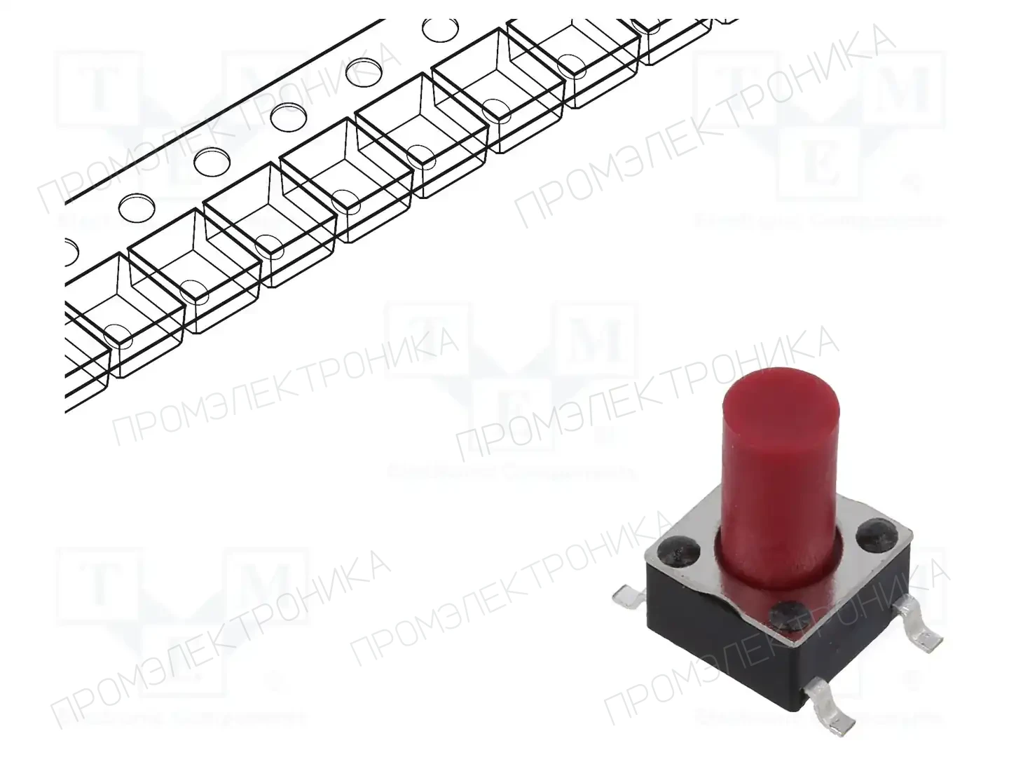 KNITTER-SWITCH TSS 65 R — Микропереключатели TACT