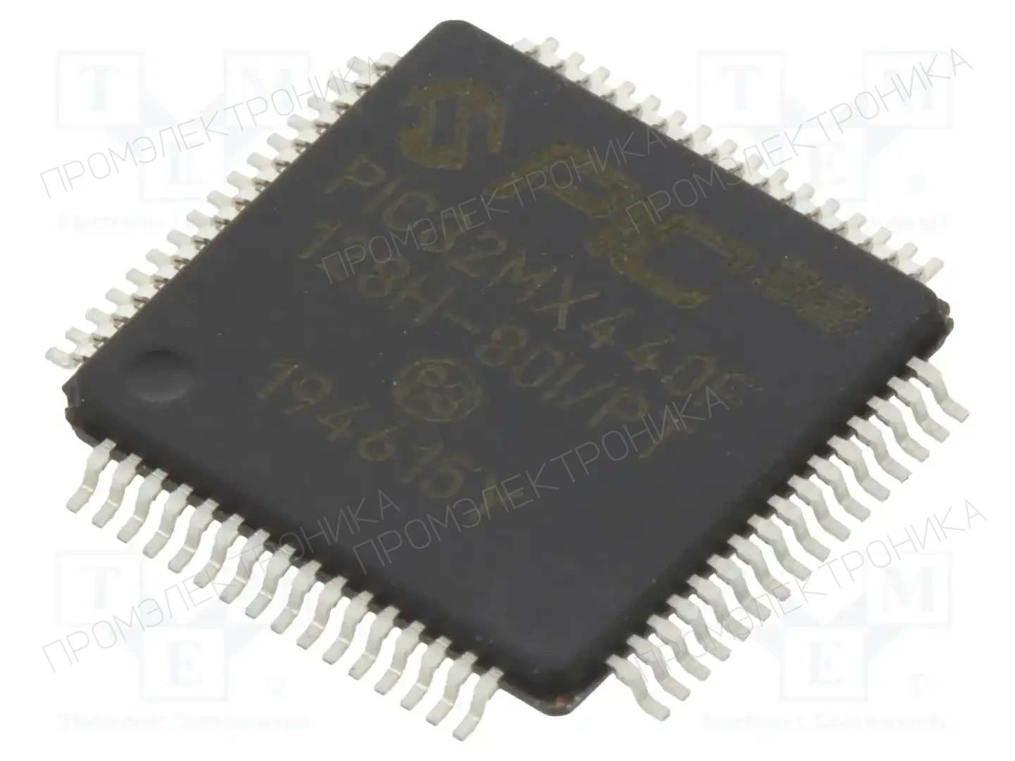 Microchip Technology PIC32MX440F128H-80I/PT — Линейка PIC32 32-bit