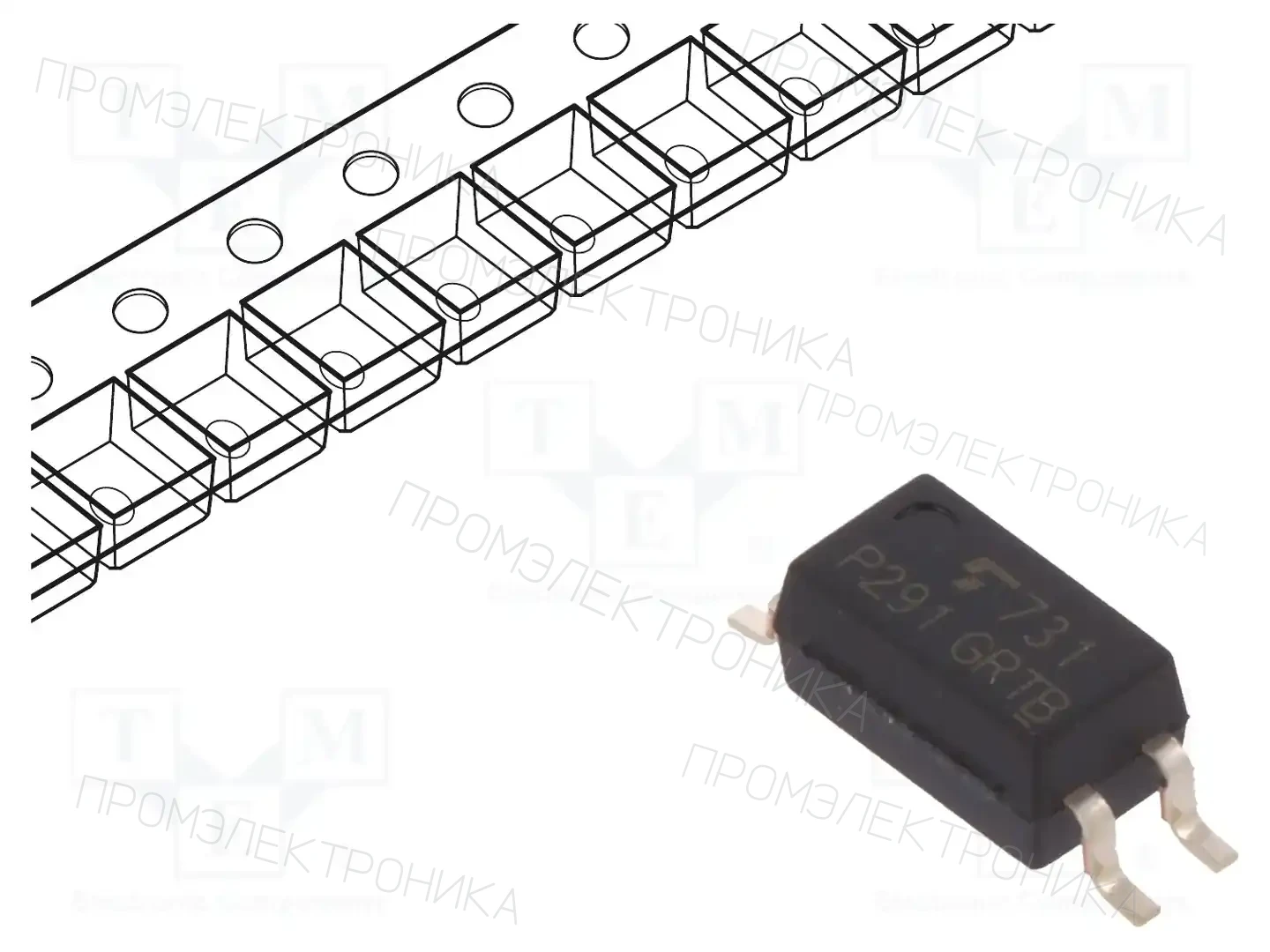 TOSHIBA TLP291(GR,SE(T — Оптроны – аналоговый выход