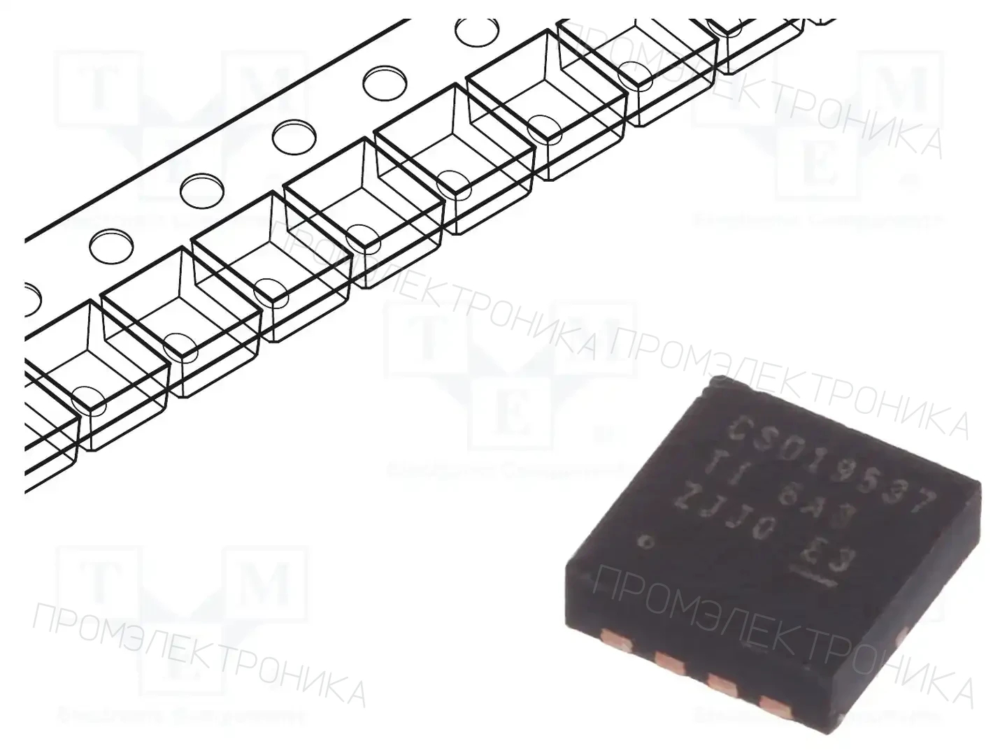 Texas Instruments CSD19537Q3T — Транзисторы с каналом N SMD