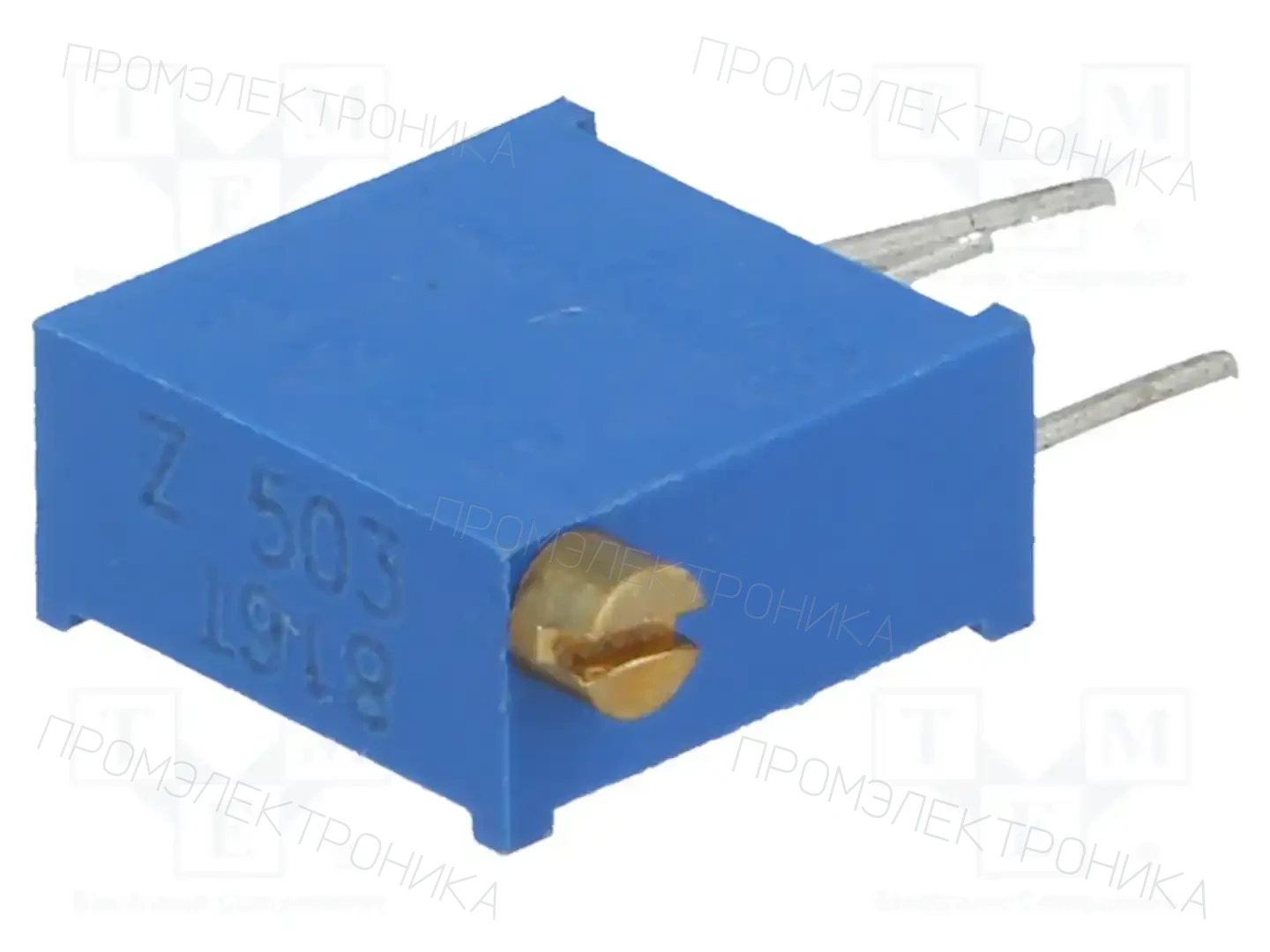 SR PASSIVES T910Z-50K — Потенциометры THT многооборотные 3/8 дм
