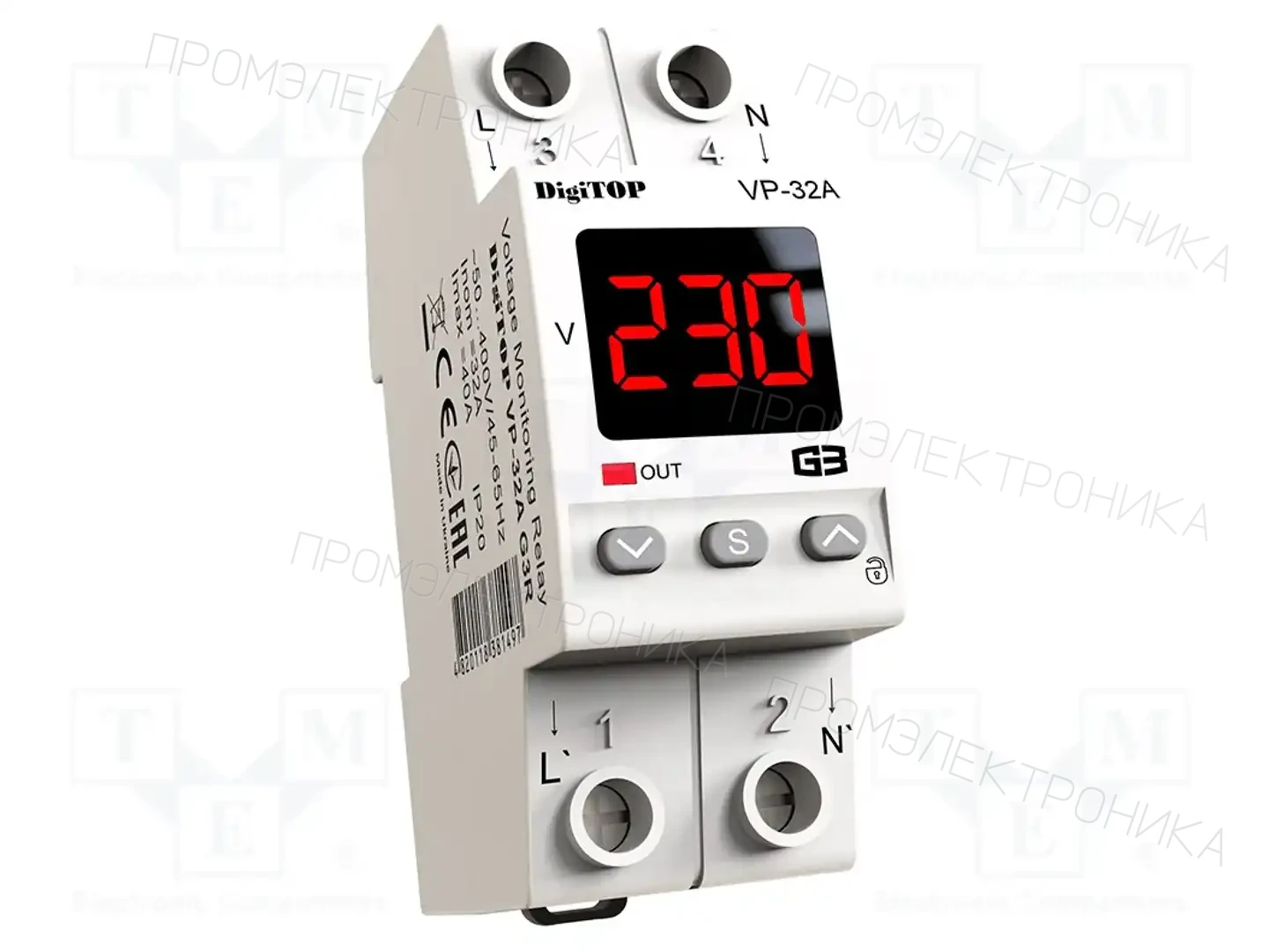 DIGITOP ELECTRIC VP-32A G3R — Контрольные реле
