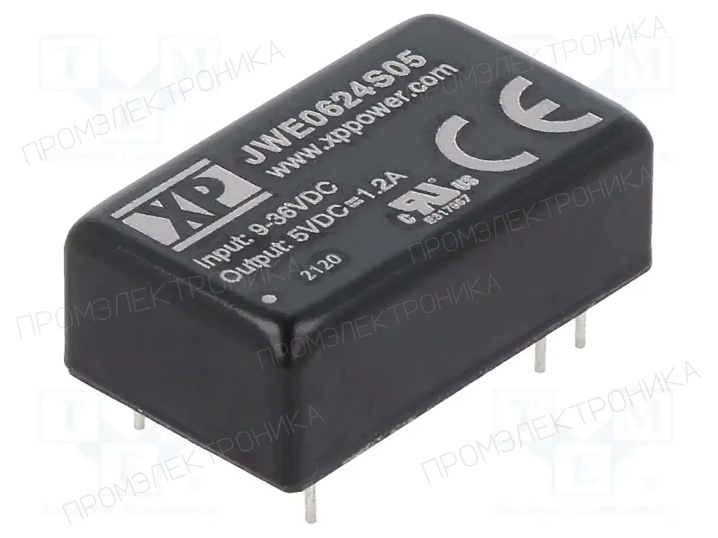XP POWER JWE0624S05 — Преобразователи DC/DC