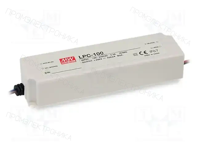 MEAN WELL LPC-100-350 — Блоки питания для LED