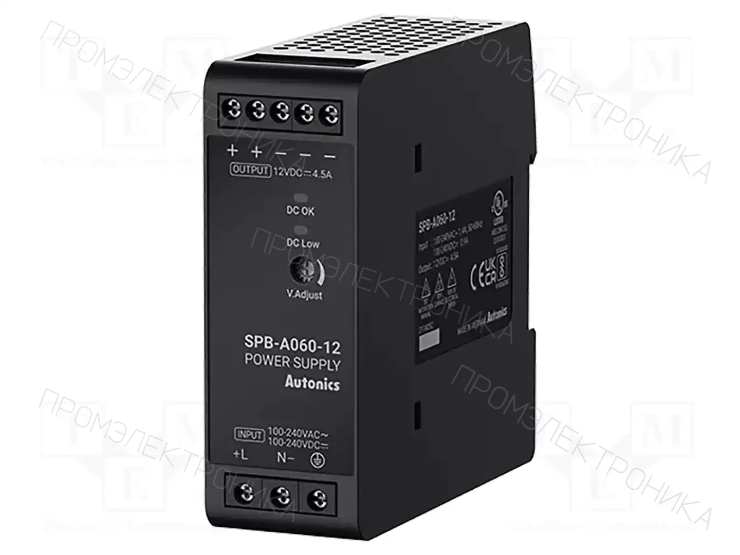 AUTONICS SPB-A060-24 — Блоки питания на DIN-рейку