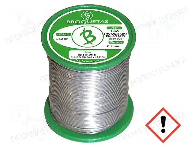 BROQUETAS B09PW15-09070-2V103 — Паяльные провода бессвинцовые