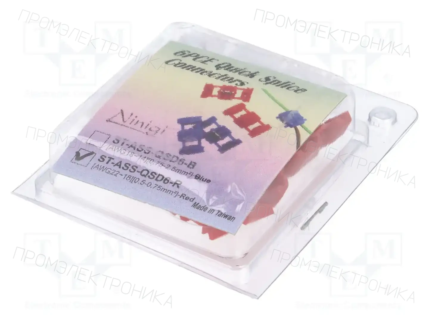 NINIGI ST-ASS-QSD6-R — Быстрые соединители проводов