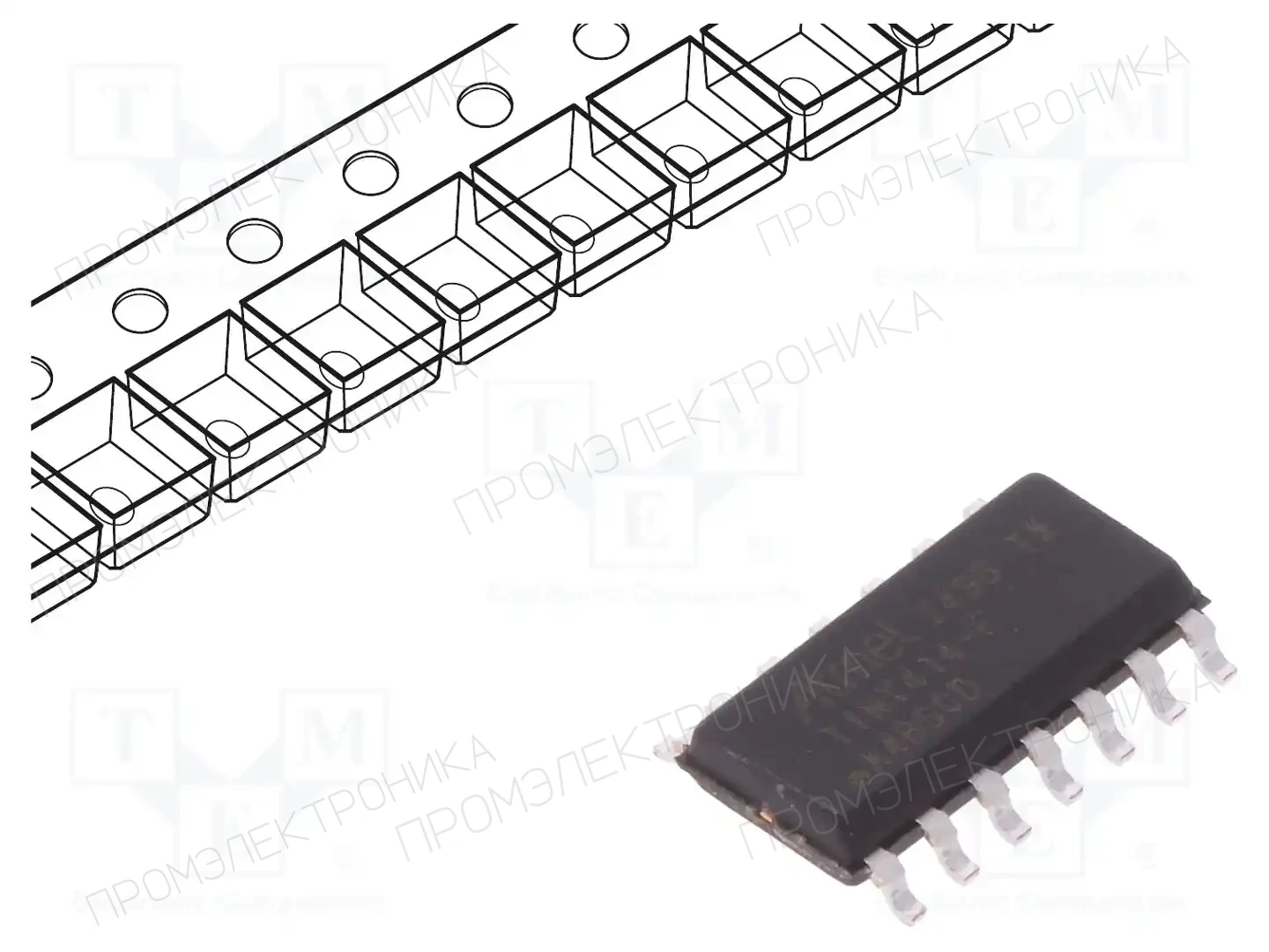 Microchip Technology ATTINY414-SSFR — Линейка AVR 8-bit