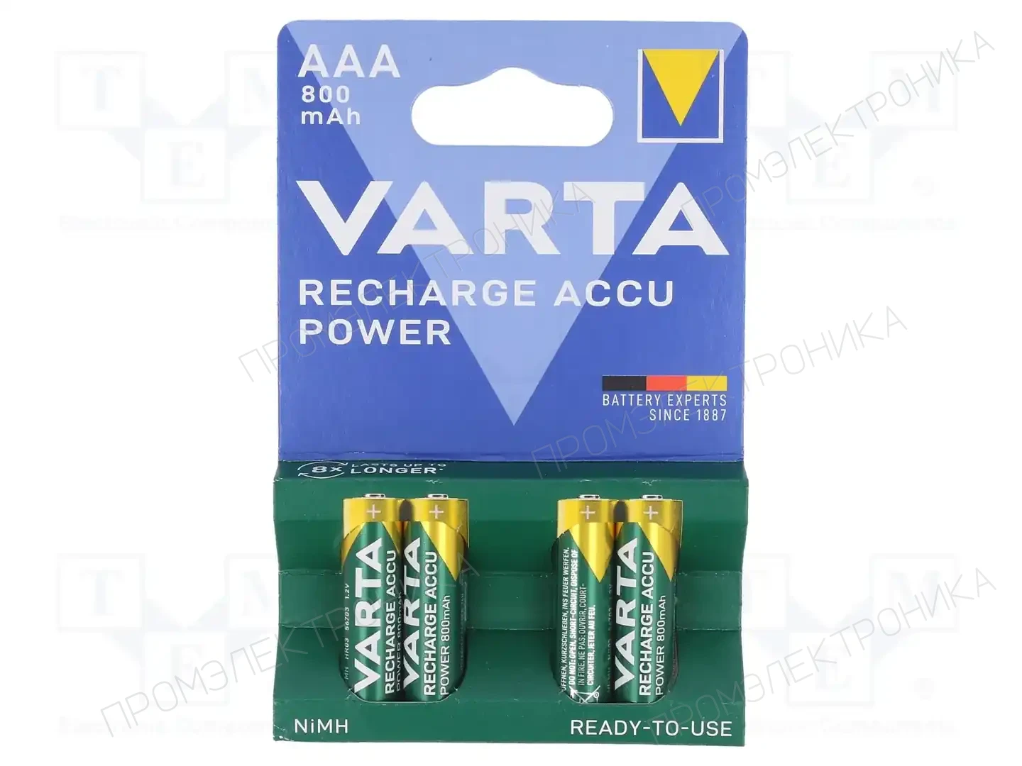 VARTA 56 703 101 404 — Аккумуляторы