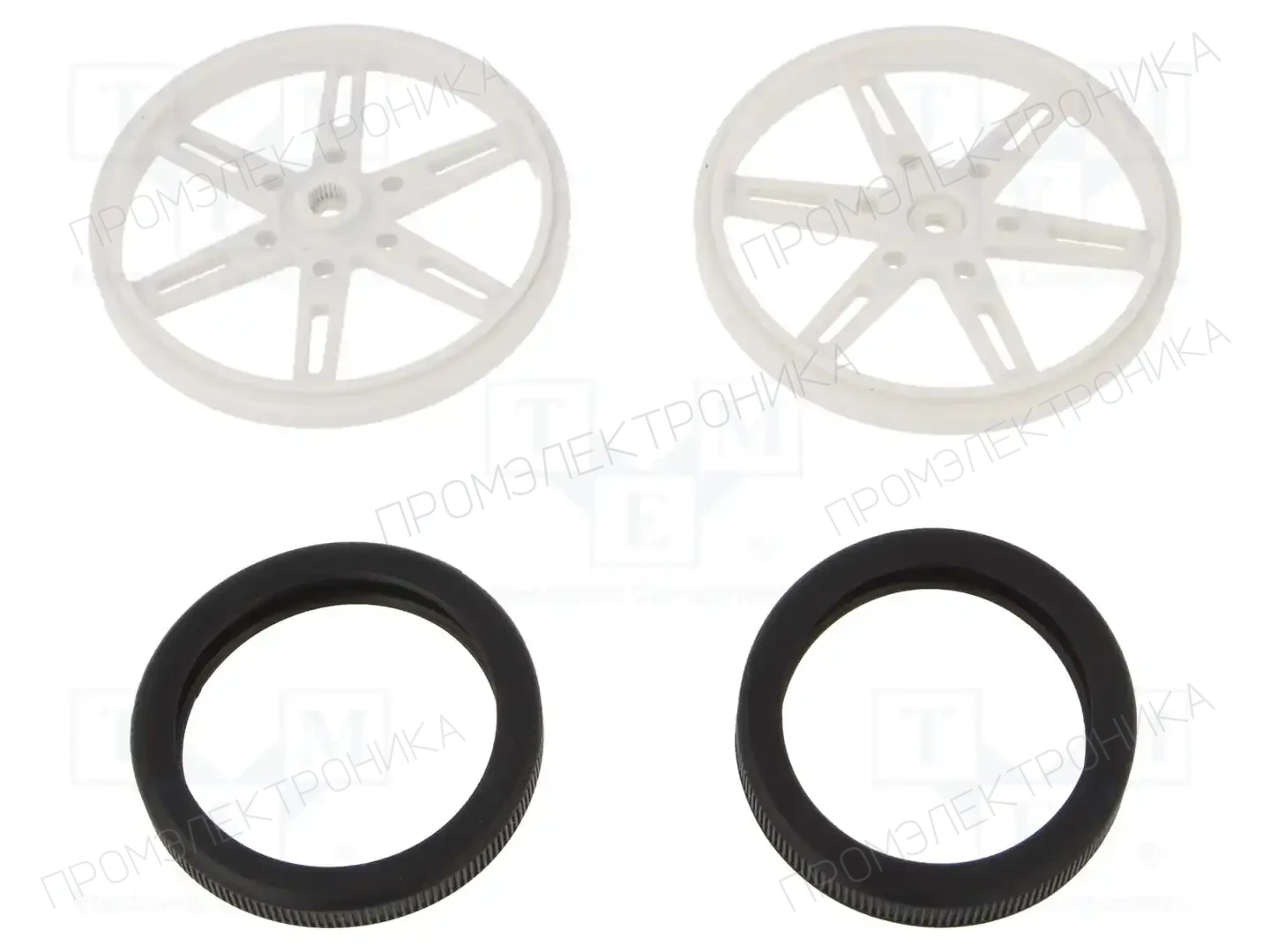 POLOLU POLOLU WHEEL(25T, 5.8MM) - 70×8MM, WHITE — Аксессуары для робототехники и RC WHEEL(25T, 5.8MM) - 70×8MM, WHITE
