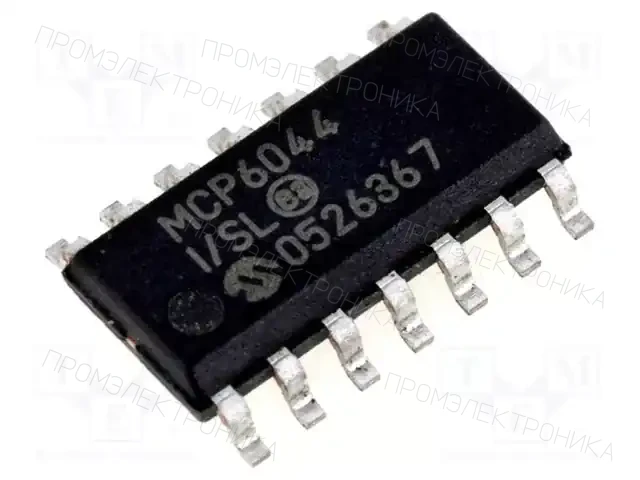 Microchip Technology MCP6044-I/SL — Операционные усилители SMD