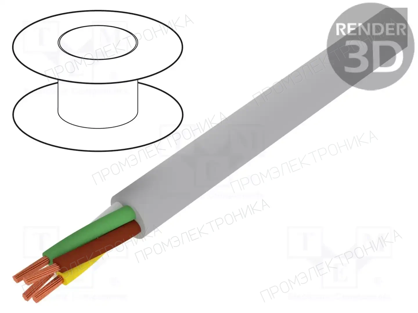BITNER S30081 — Провода многожильные неекранированные