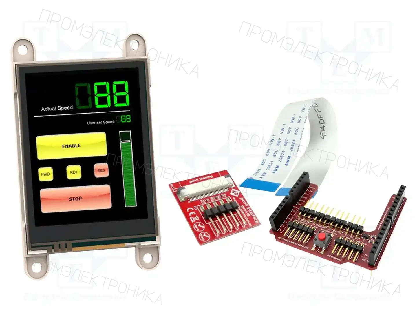 4D Systems GEN4-ULCD-28DT-AR — Интеллигентные дисплеи