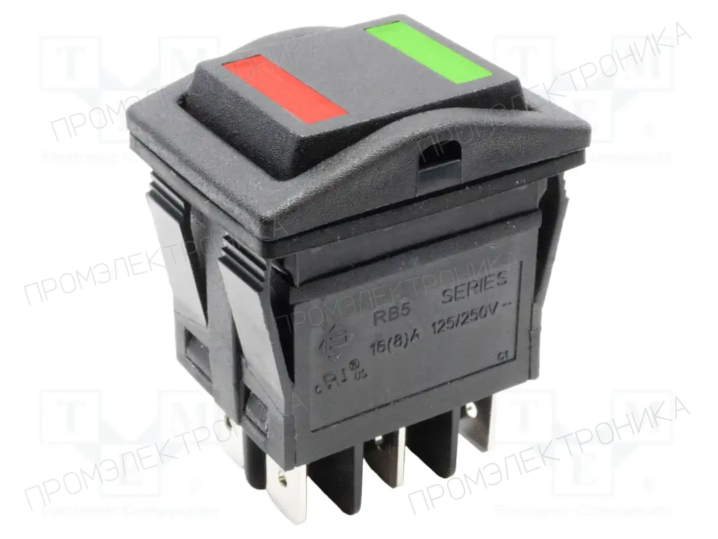 E-SWITCH RB543A1100-136 — Переключатели типа Rocker