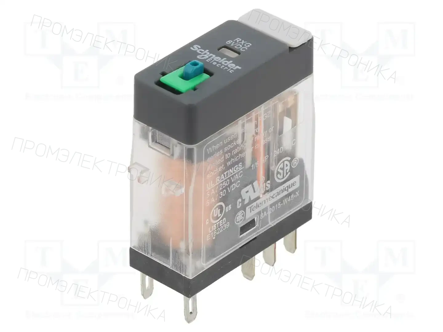 SCHNEIDER ELECTRIC RXG21RD — Реле электромагн. миниатюрные
