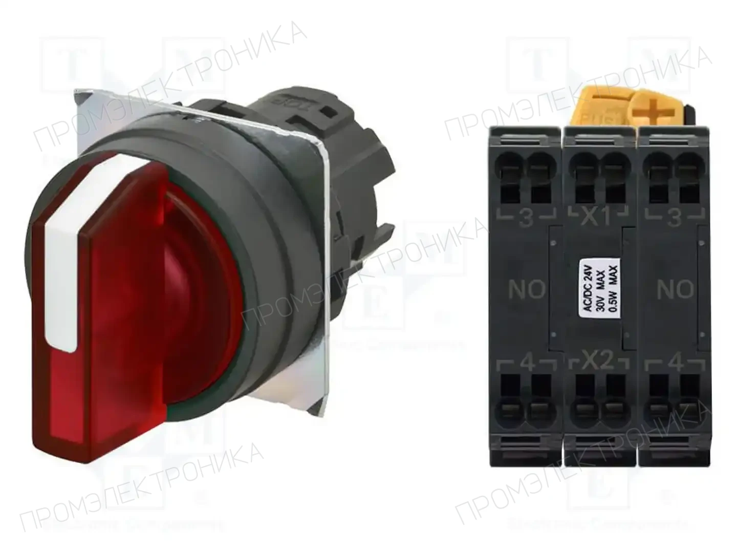 OMRON A22NW-3BB-TRA-P101-RC — Переключатели панельные стандартные 22мм